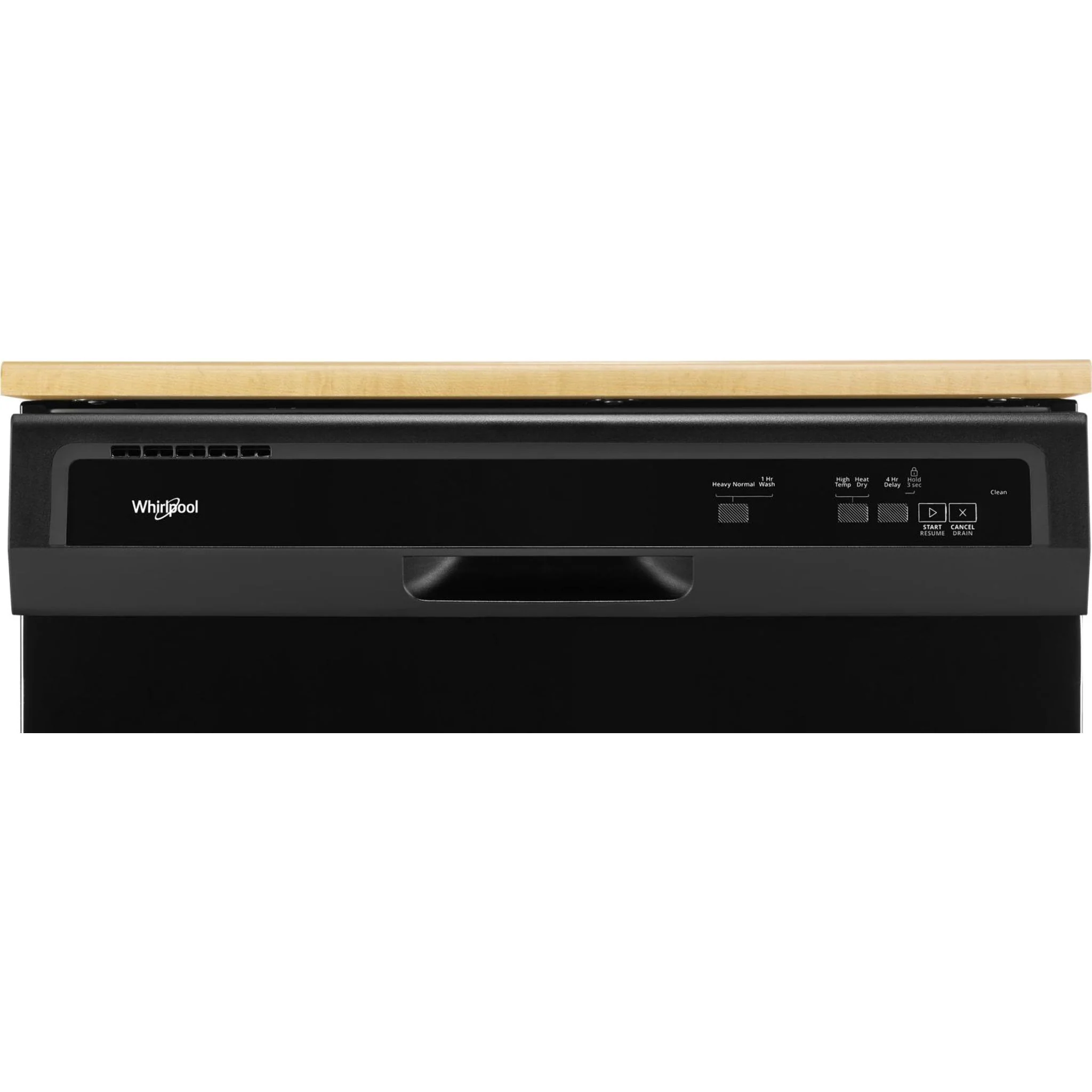 Whirlpool Heavy-Duty Dishwasher with 1-Hour Wash Cycle -Black (WDP370PAHB) - Image 29