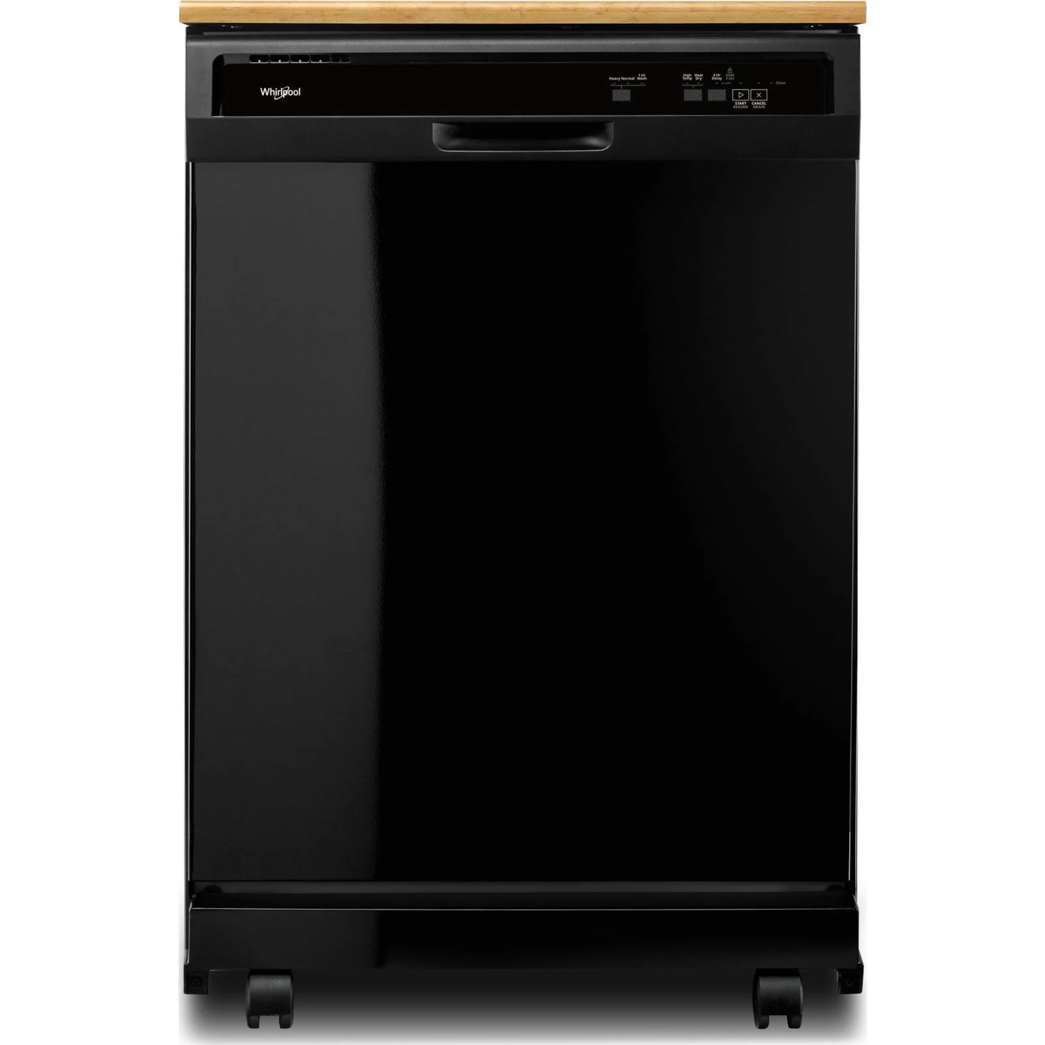 Whirlpool Heavy-Duty Dishwasher with 1-Hour Wash Cycle -Black (WDP370PAHB) - Image 6