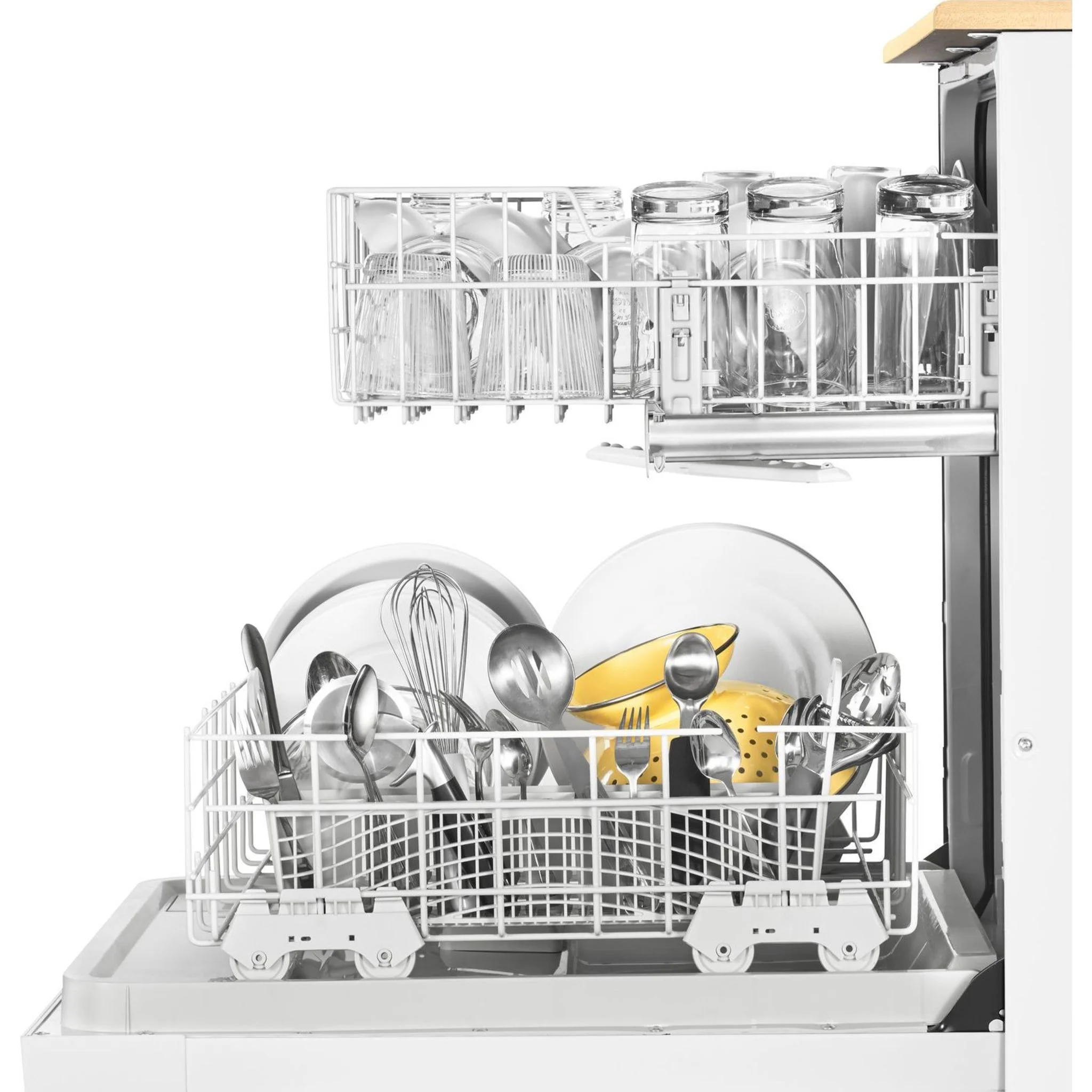 Whirlpool Heavy-Duty Dishwasher with 1-Hour Wash Cycle -White (WDP370PAHW) - Image 10