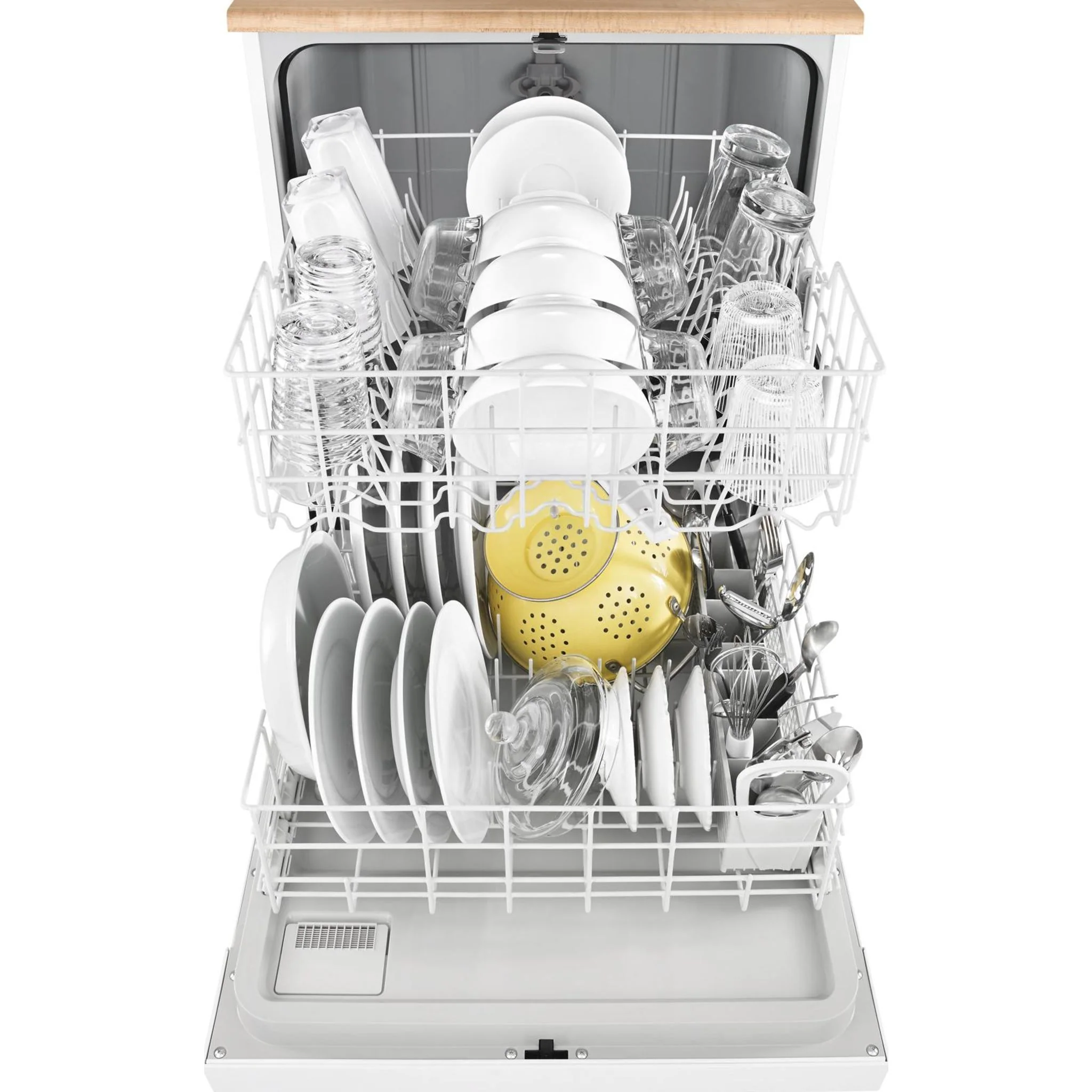Whirlpool Heavy-Duty Dishwasher with 1-Hour Wash Cycle -White (WDP370PAHW) - Image 28