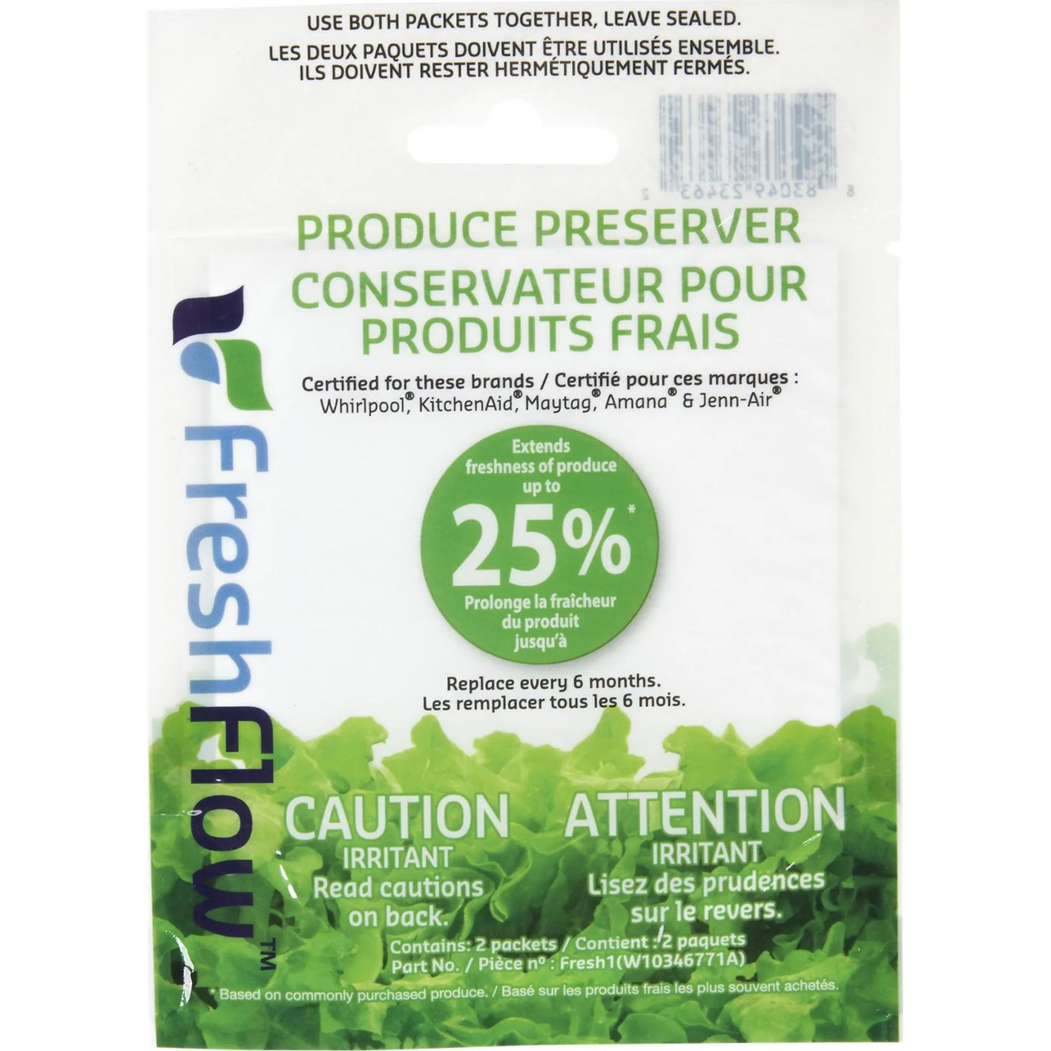 Whirlpool Produce Preserver Replacement Filters - (W10346771A) - Image 6