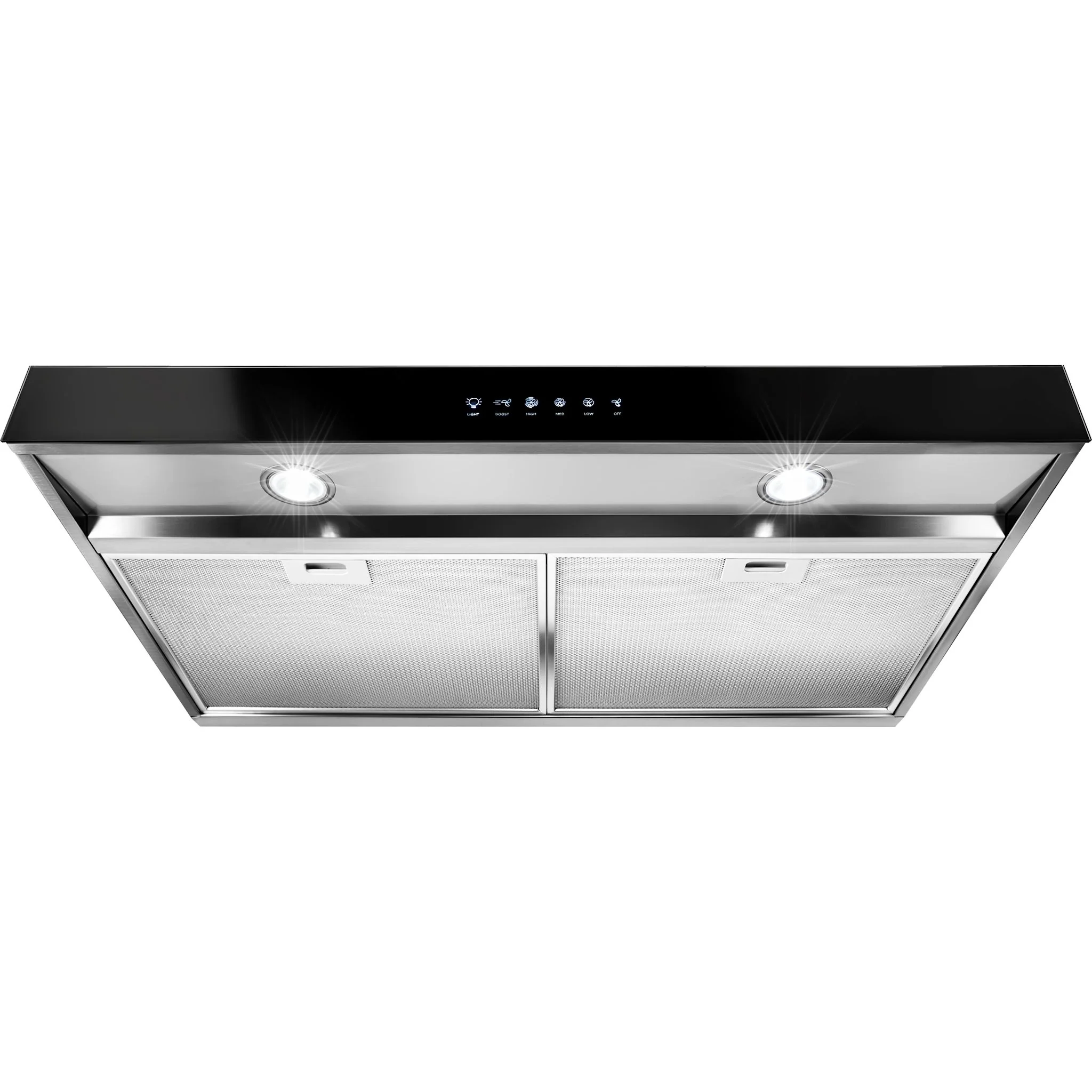 Whirlpool 30" Range Hood with Dishwasher-Safe Full-Width Grease Filters -Stainless Steel (WVU37UC0FS) - Image 5