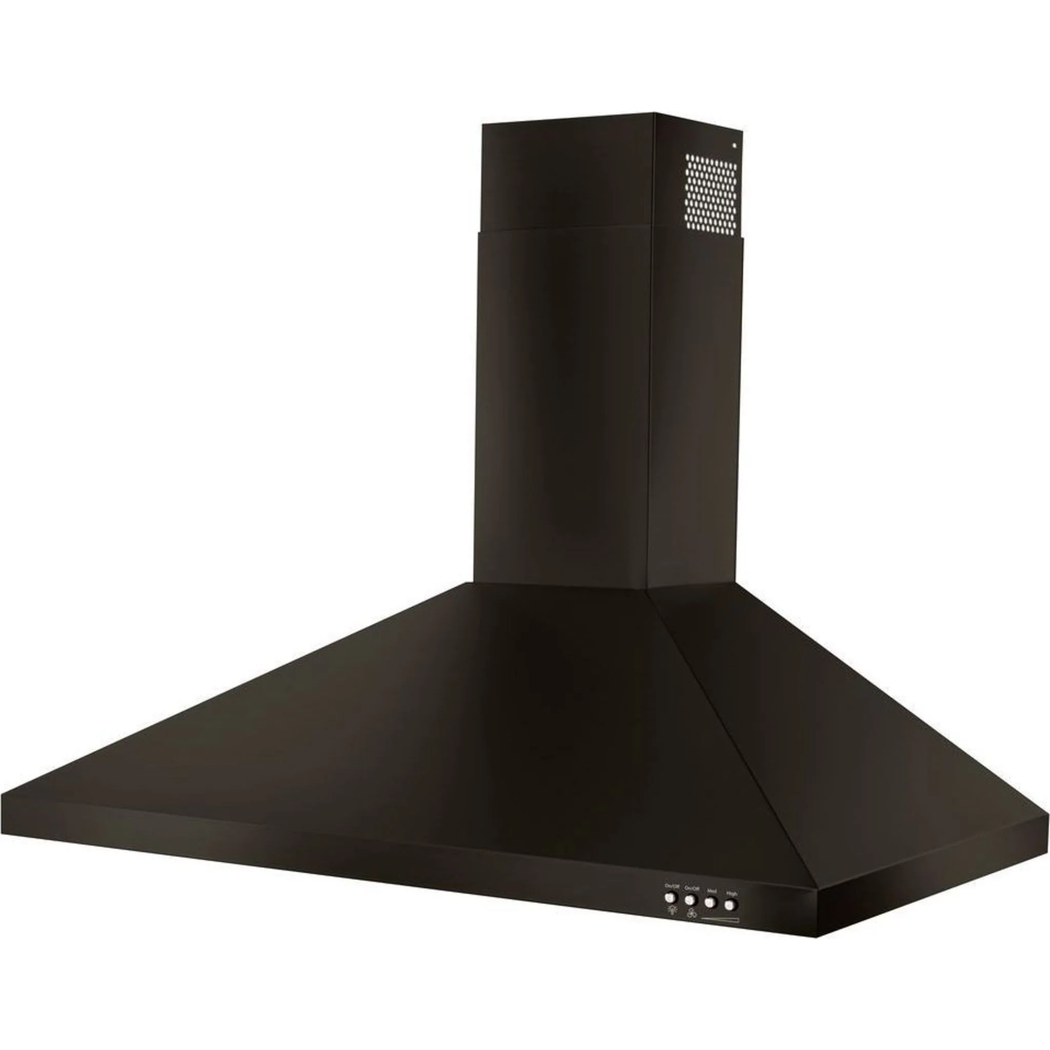 Whirlpool 30" Contemporary Black Stainless Wall Mount Range Hood -Black Stainless (WVW53UC0HV) - Image 2