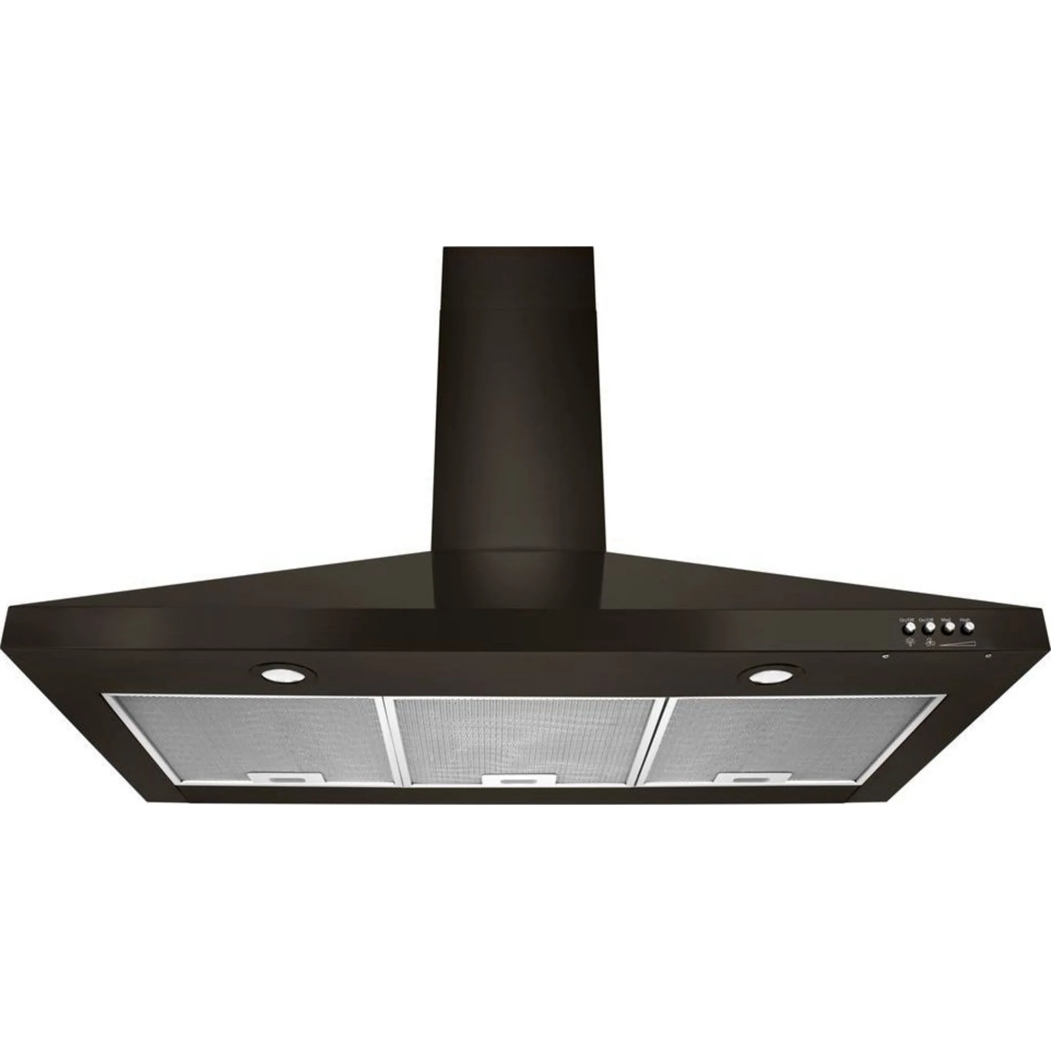 Whirlpool 30" Contemporary Black Stainless Wall Mount Range Hood -Black Stainless (WVW53UC0HV) - Image 3