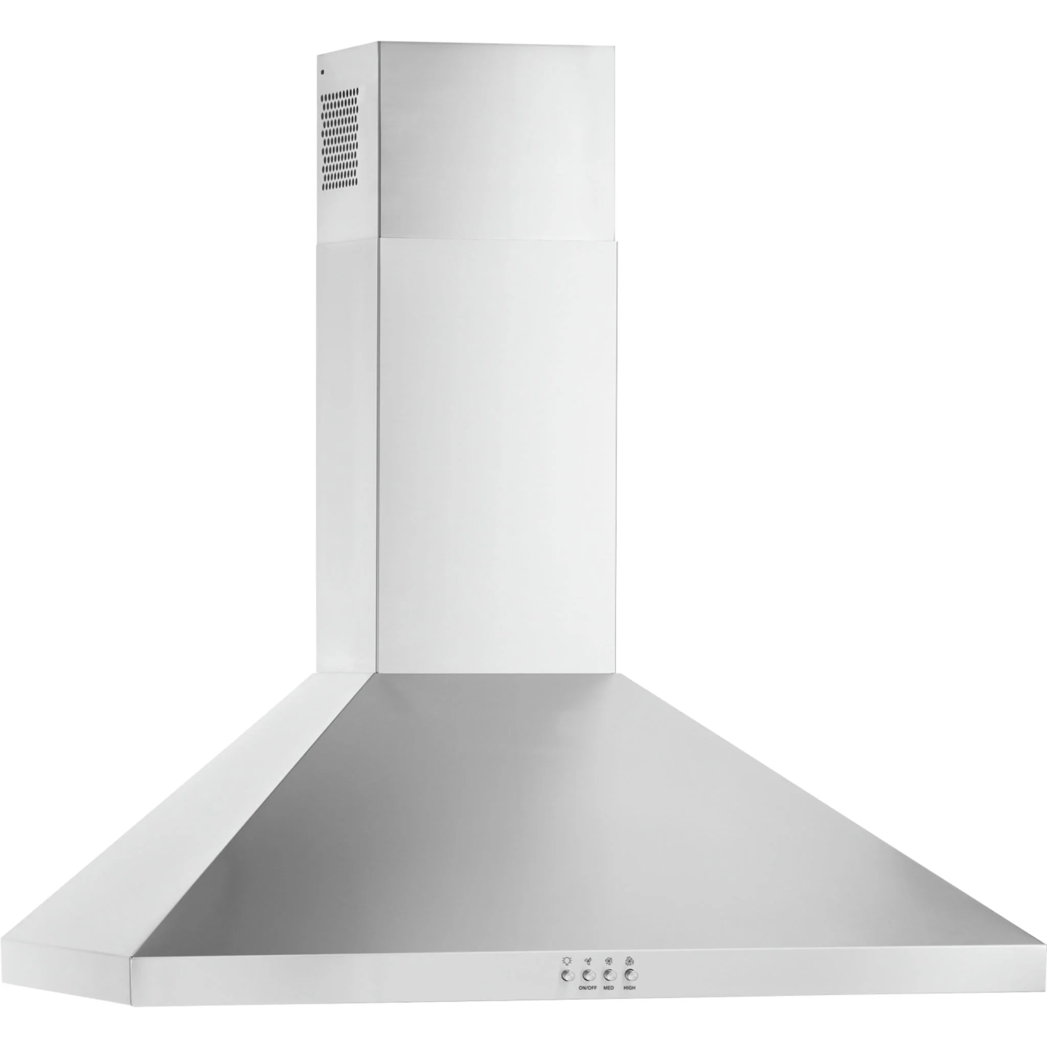 Whirlpool 30" Chimney Wall Mount Range Hood -Stainless Steel (WVW53UC0LS) - Image 2