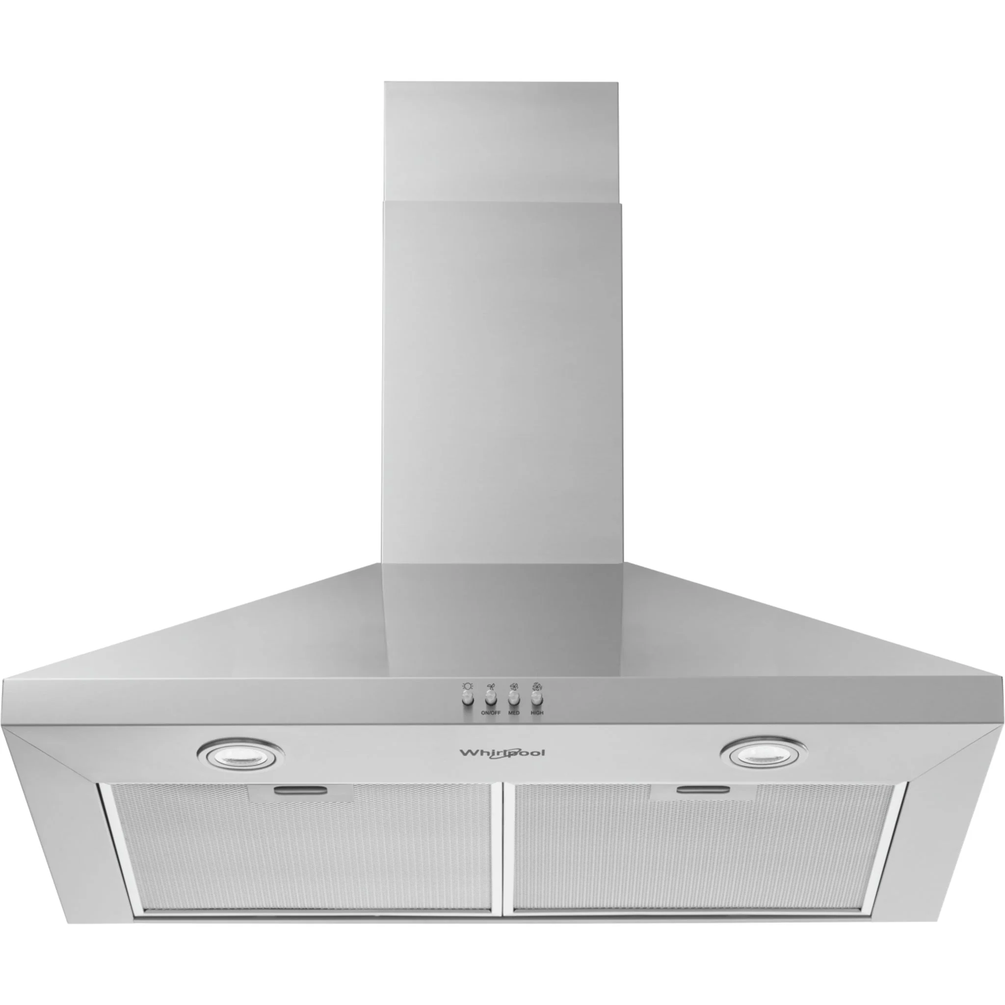 Whirlpool 30" Chimney Wall Mount Range Hood -Stainless Steel (WVW53UC0LS) - Image 3