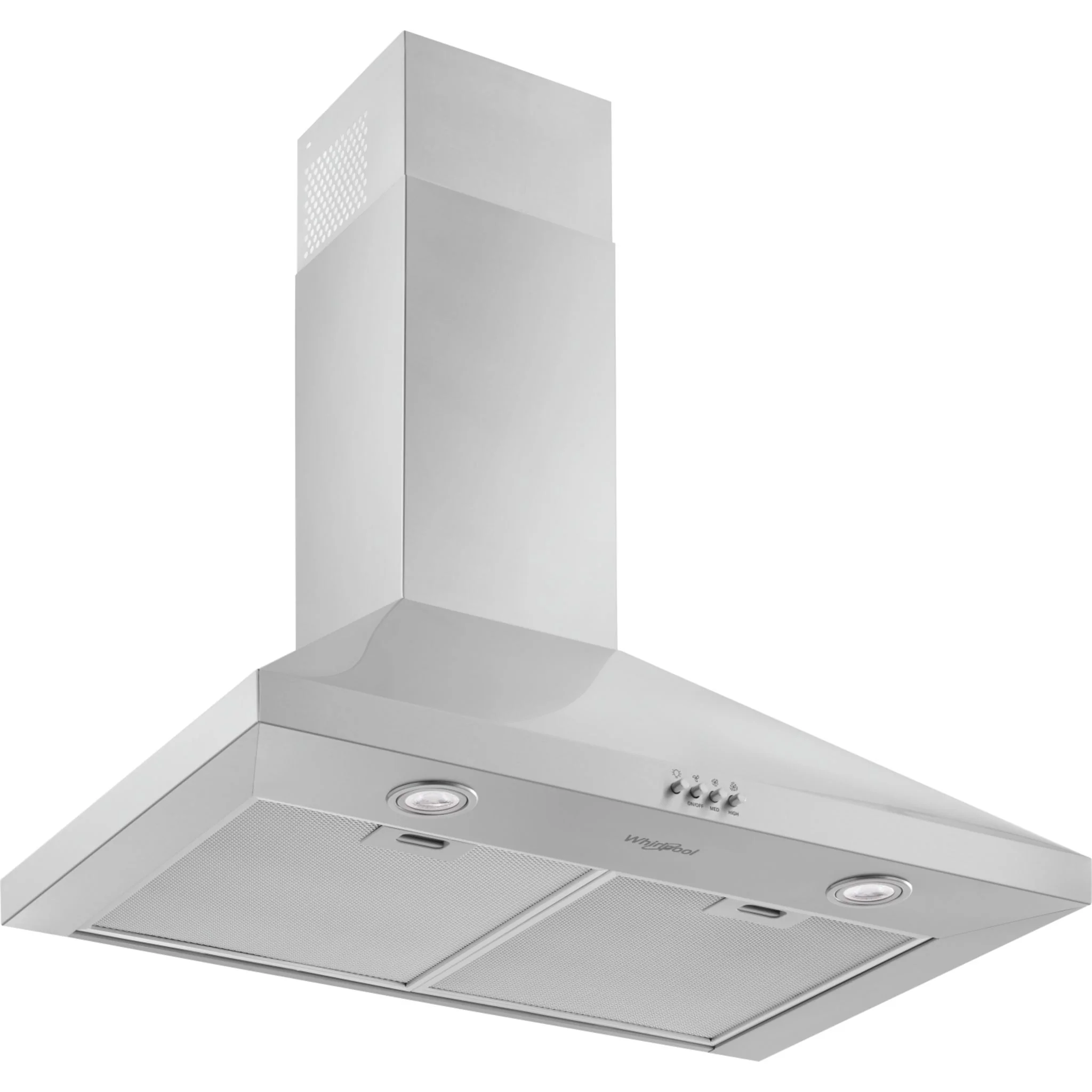 Whirlpool 30" Chimney Wall Mount Range Hood -Stainless Steel (WVW53UC0LS) - Image 5