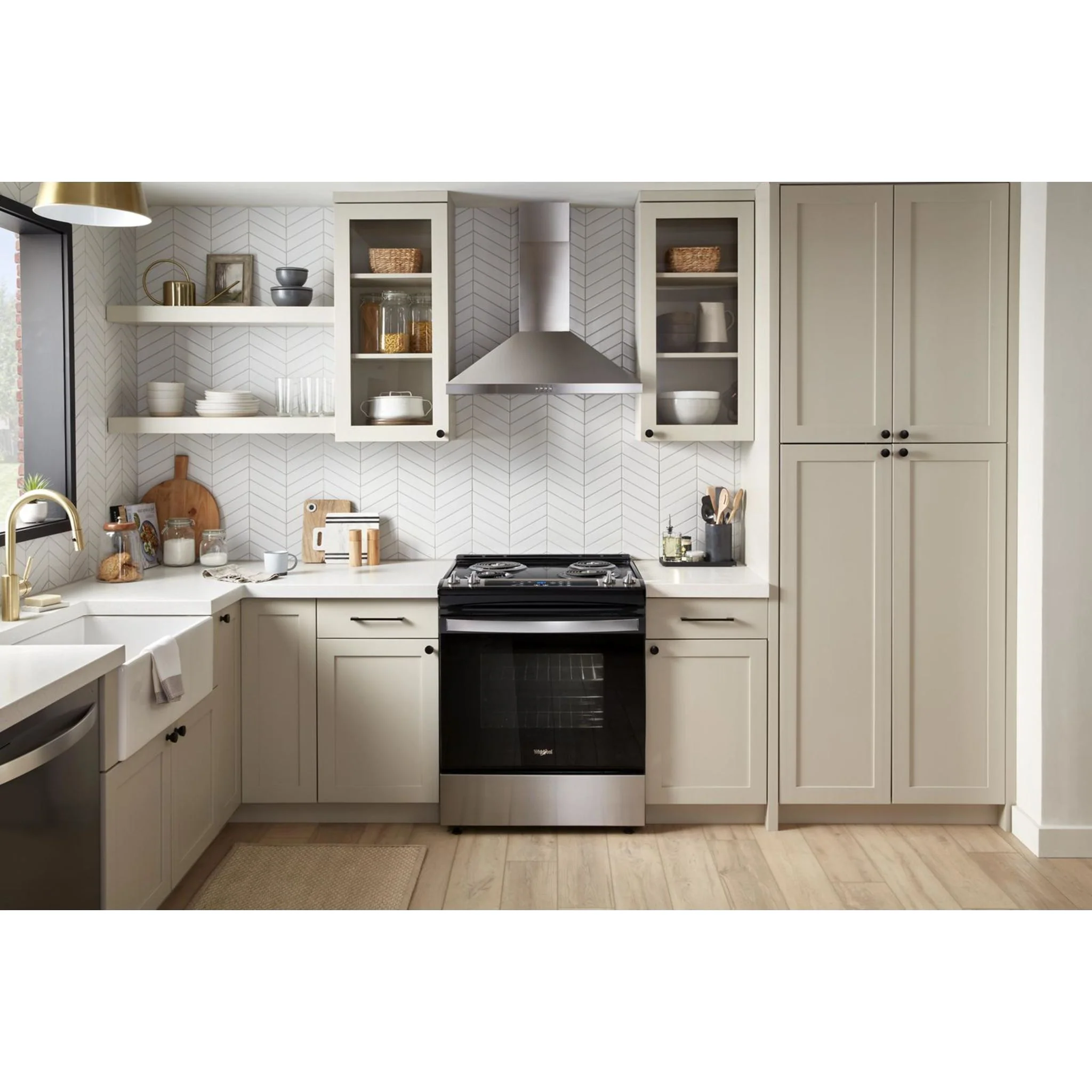 Whirlpool 30" Chimney Wall Mount Range Hood -Stainless Steel (WVW53UC0LS) - Image 6