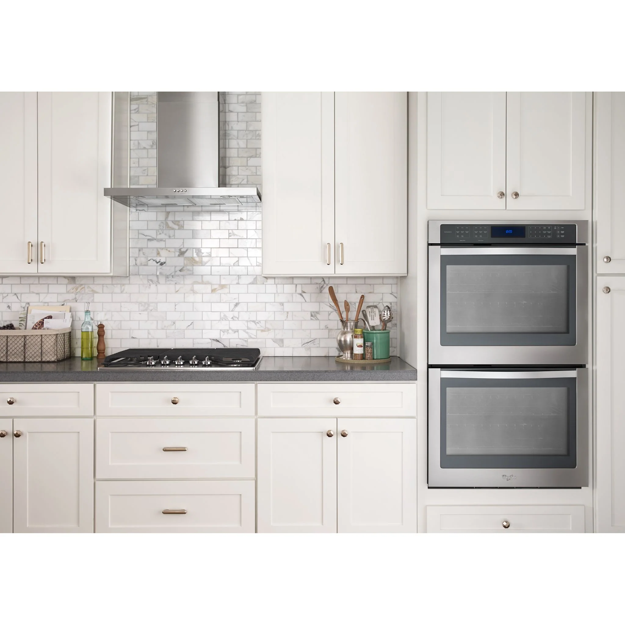 Whirlpool 30" Stainless Steel Wall Mount Flat Range Hood -Stainless Steel (WVW57UC0FS) - Image 6