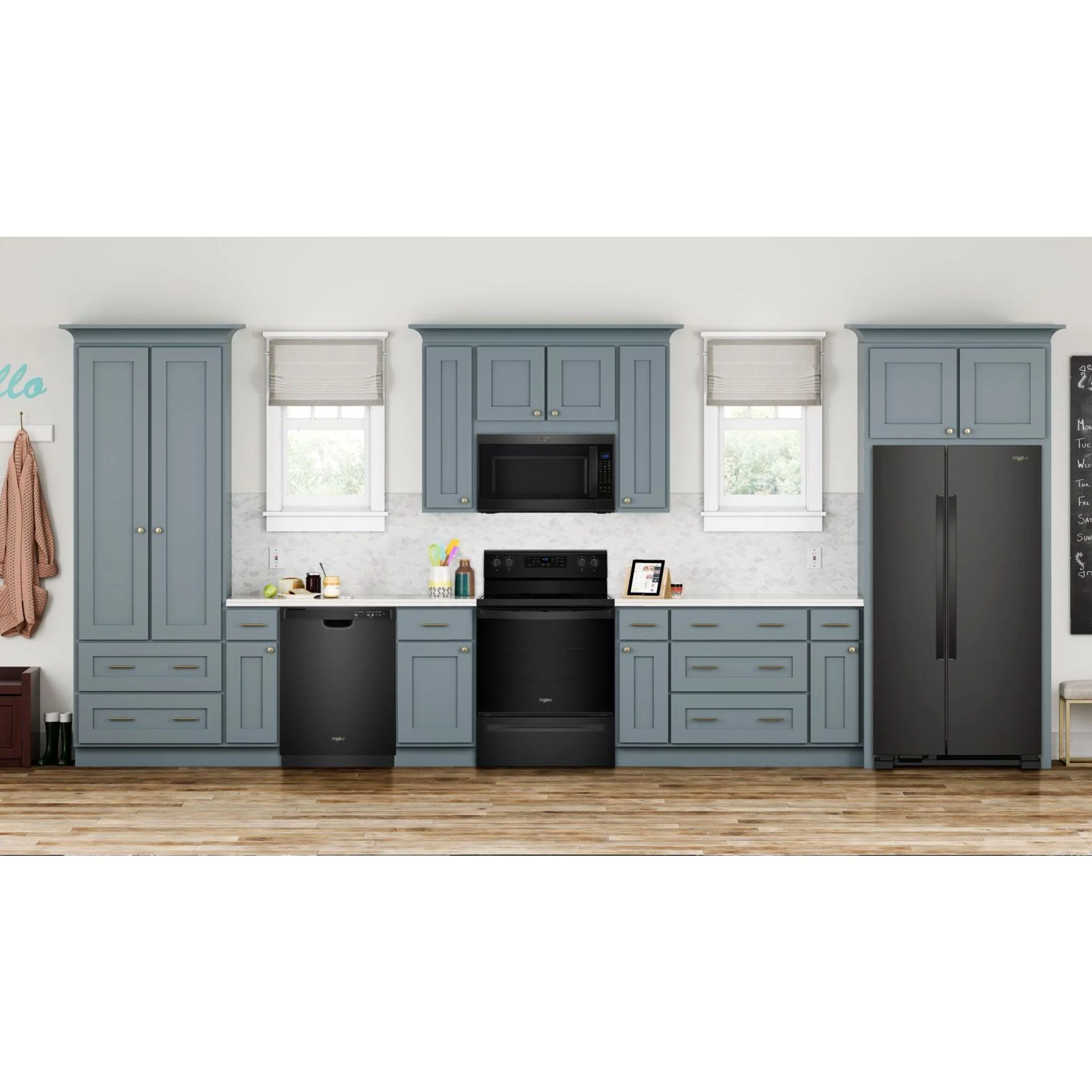 Whirlpool 33-inch Wide Side-by-Side Refrigerator - 22 cu. ft. -Black (WRS312SNHB) - Image 12