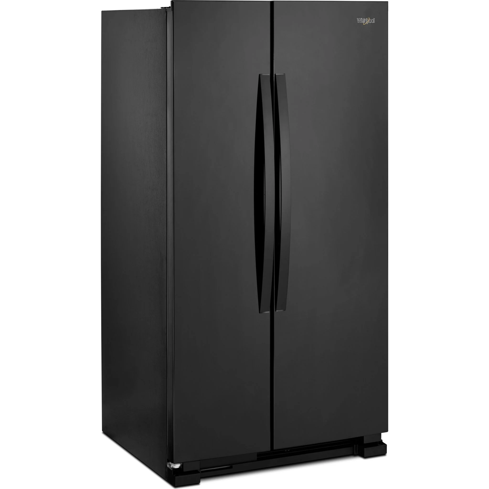 Whirlpool 33-inch Wide Side-by-Side Refrigerator - 22 cu. ft. -Black (WRS312SNHB) - Image 2