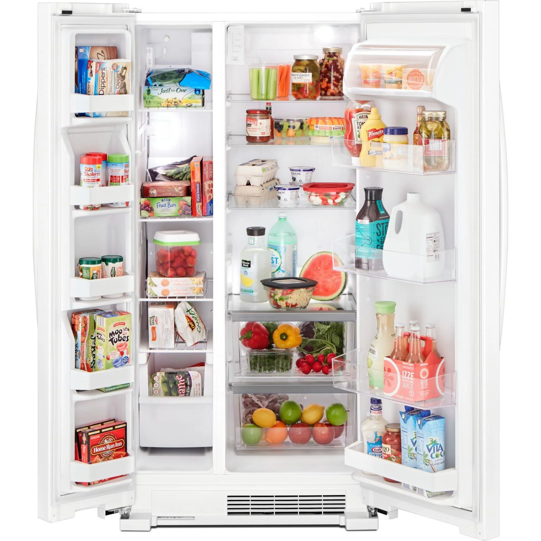Whirlpool 33-inch Wide Side-by-Side Refrigerator - 22 cu. ft. -White (WRS312SNHW) - Image 10