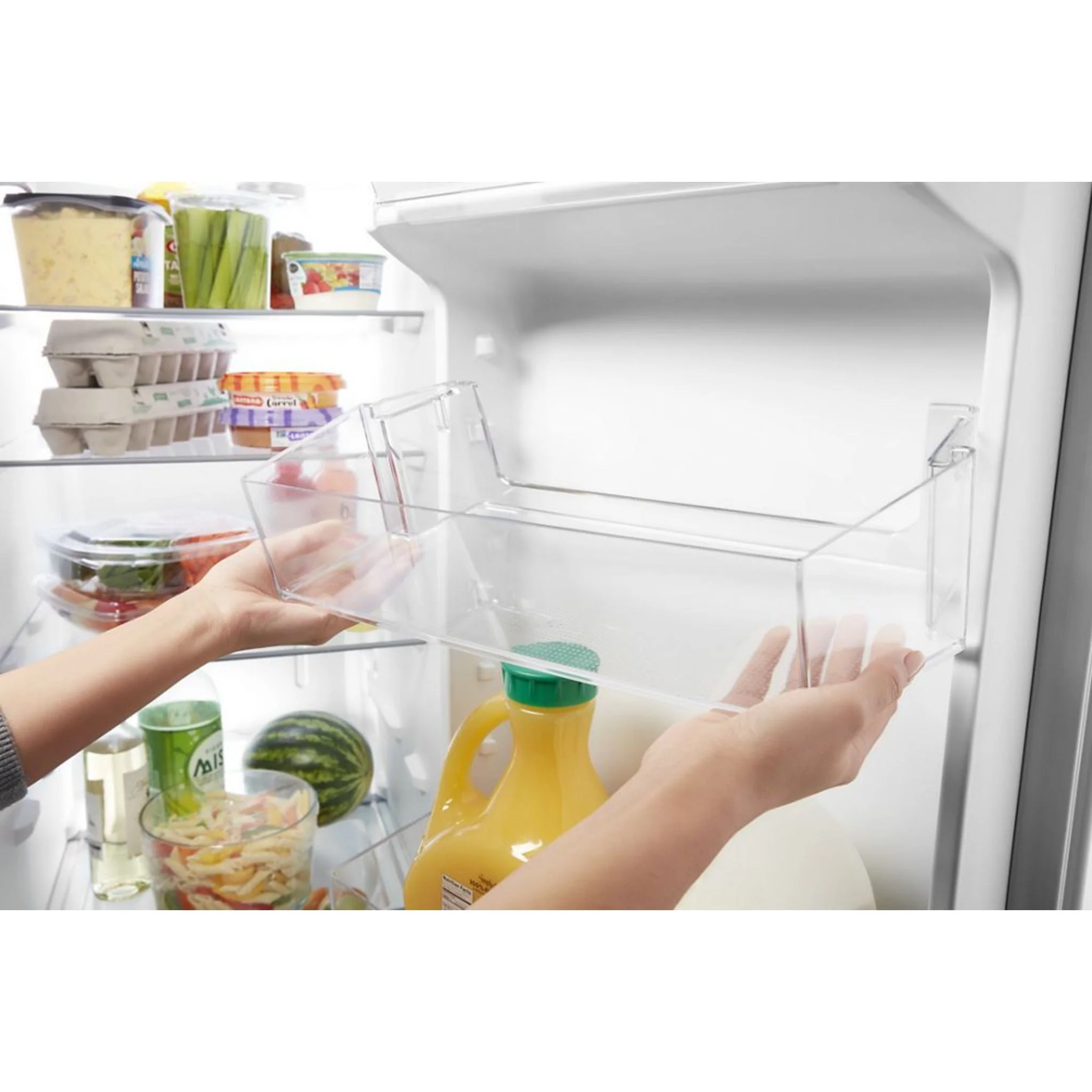 Whirlpool 33-inch Wide Side-by-Side Refrigerator - 22 cu. ft. -White (WRS312SNHW) - Image 20