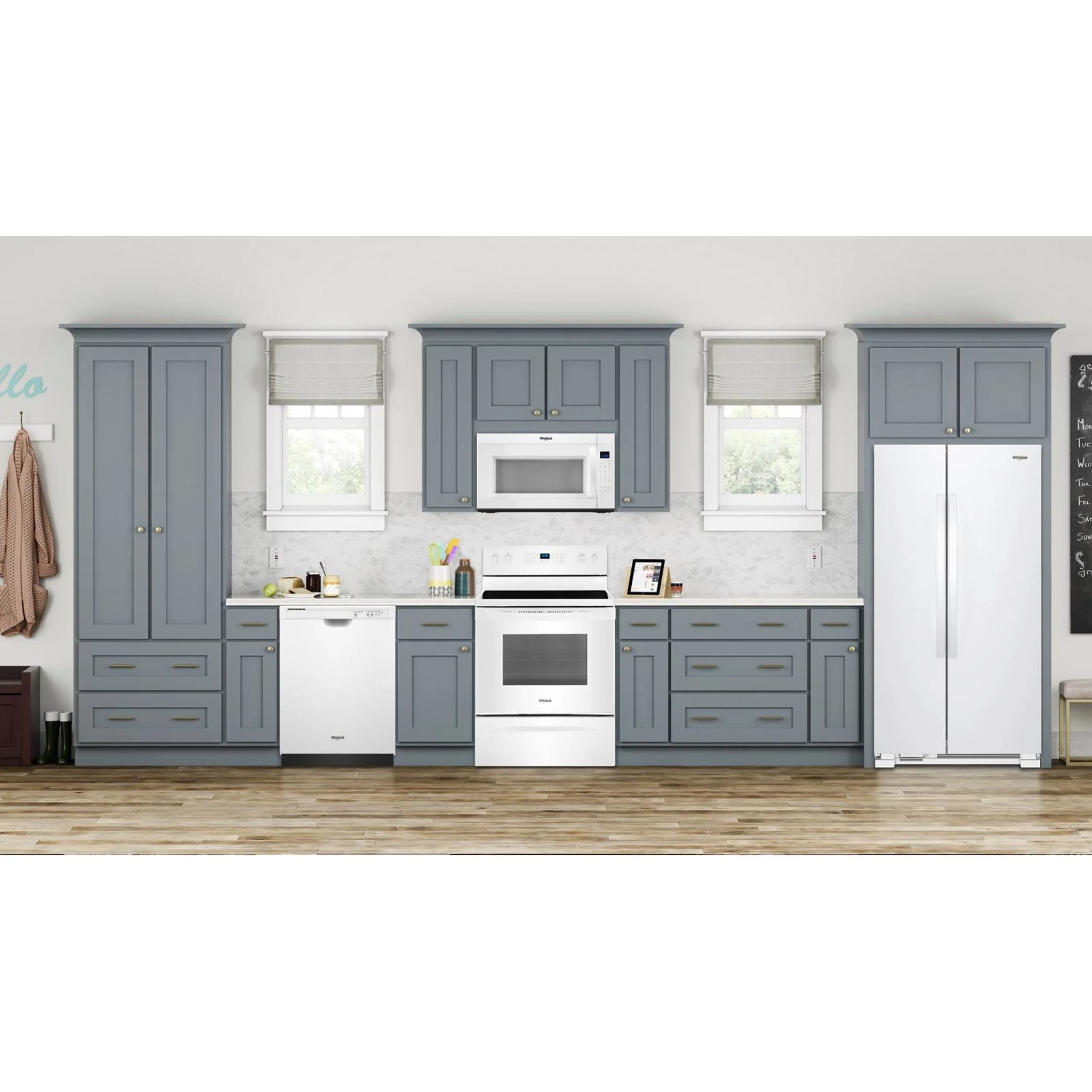 Whirlpool 33-inch Wide Side-by-Side Refrigerator - 22 cu. ft. -White (WRS312SNHW) - Image 25