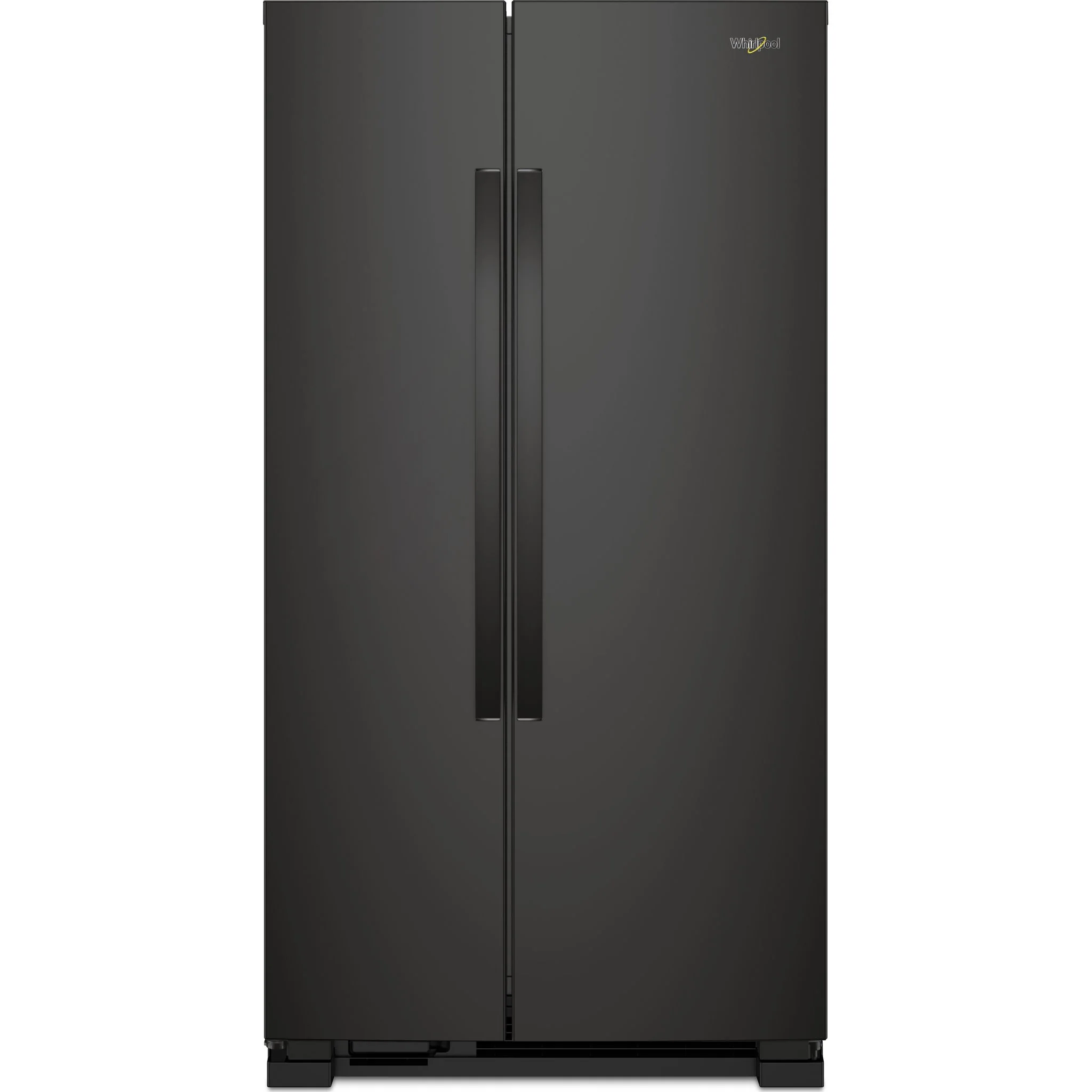 Whirlpool 36-inch Wide Side-by-Side Refrigerator - 25 cu. ft. -Black (WRS315SNHB)