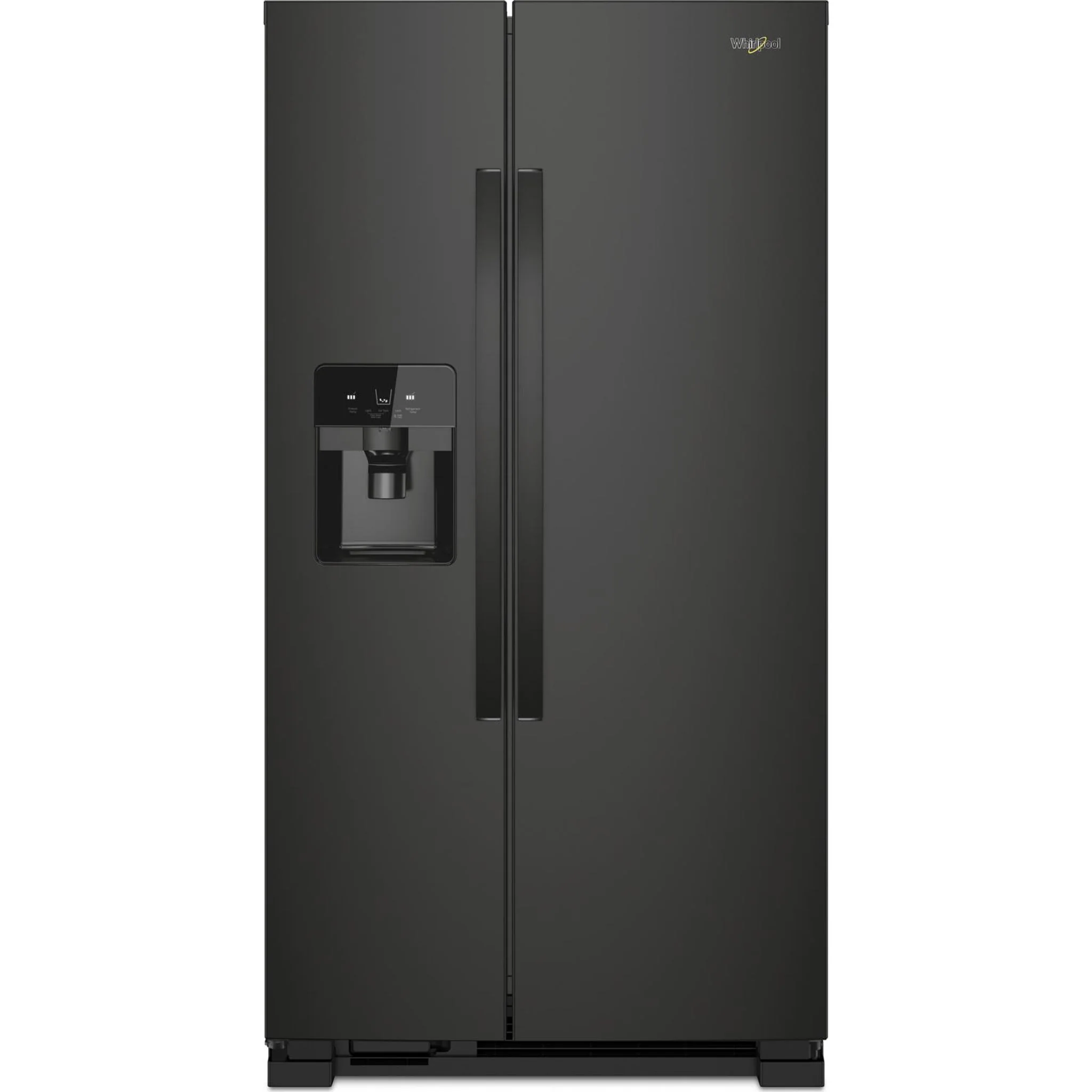 Whirlpool 33-inch Wide Side-by-Side Refrigerator - 21 cu. ft. -Black (WRS321SDHB)