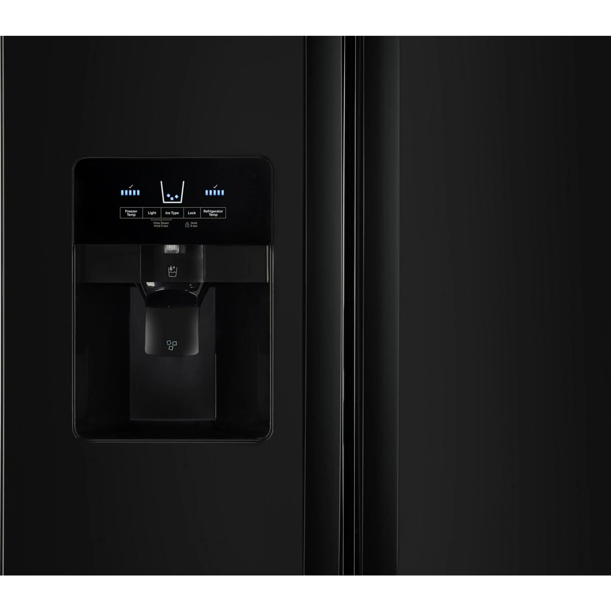 Whirlpool 33-inch Wide Side-by-Side Refrigerator - 21 cu. ft. -Black (WRS321SDHB) - Image 11