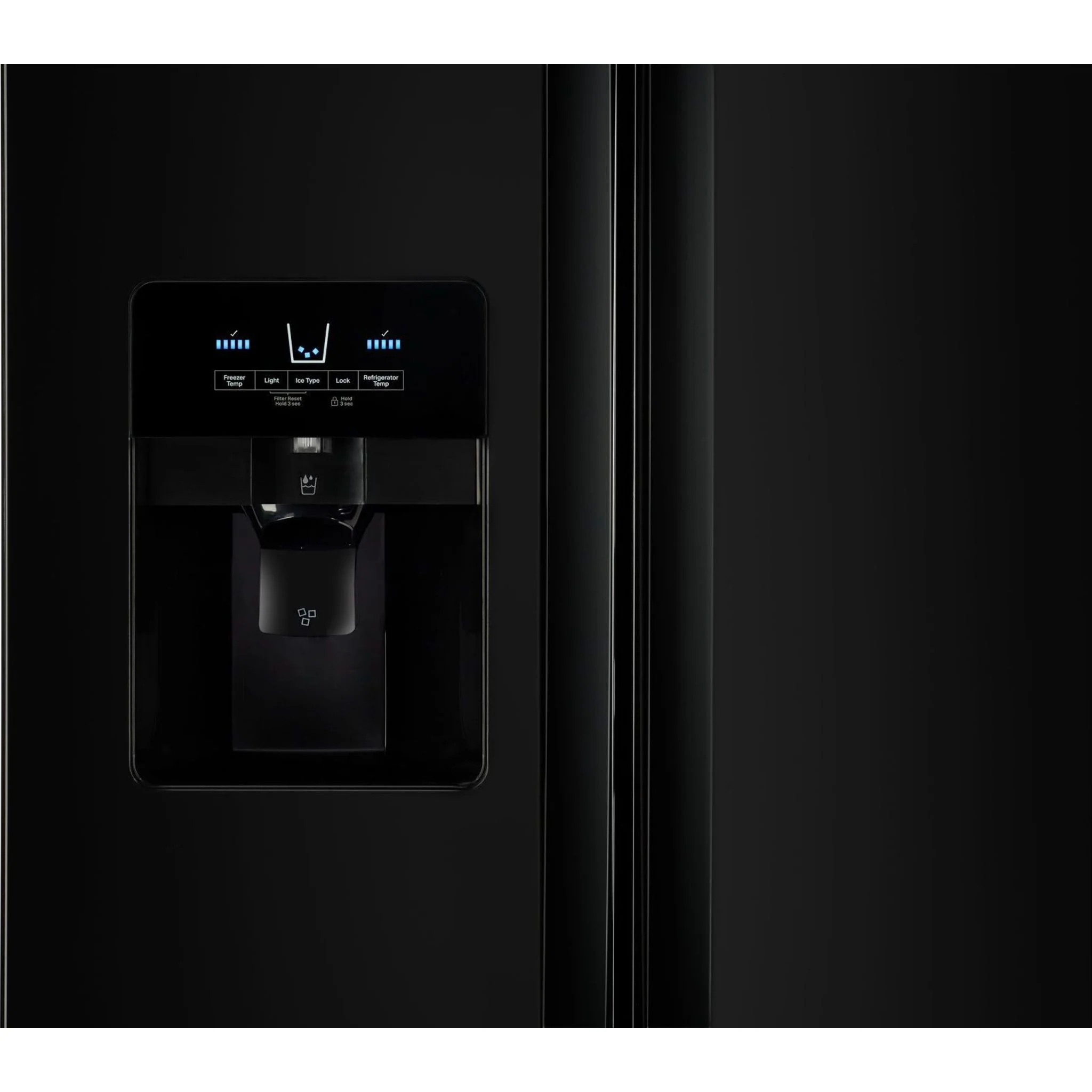 Whirlpool 33-inch Wide Side-by-Side Refrigerator - 21 cu. ft. -Black (WRS321SDHB) - Image 16