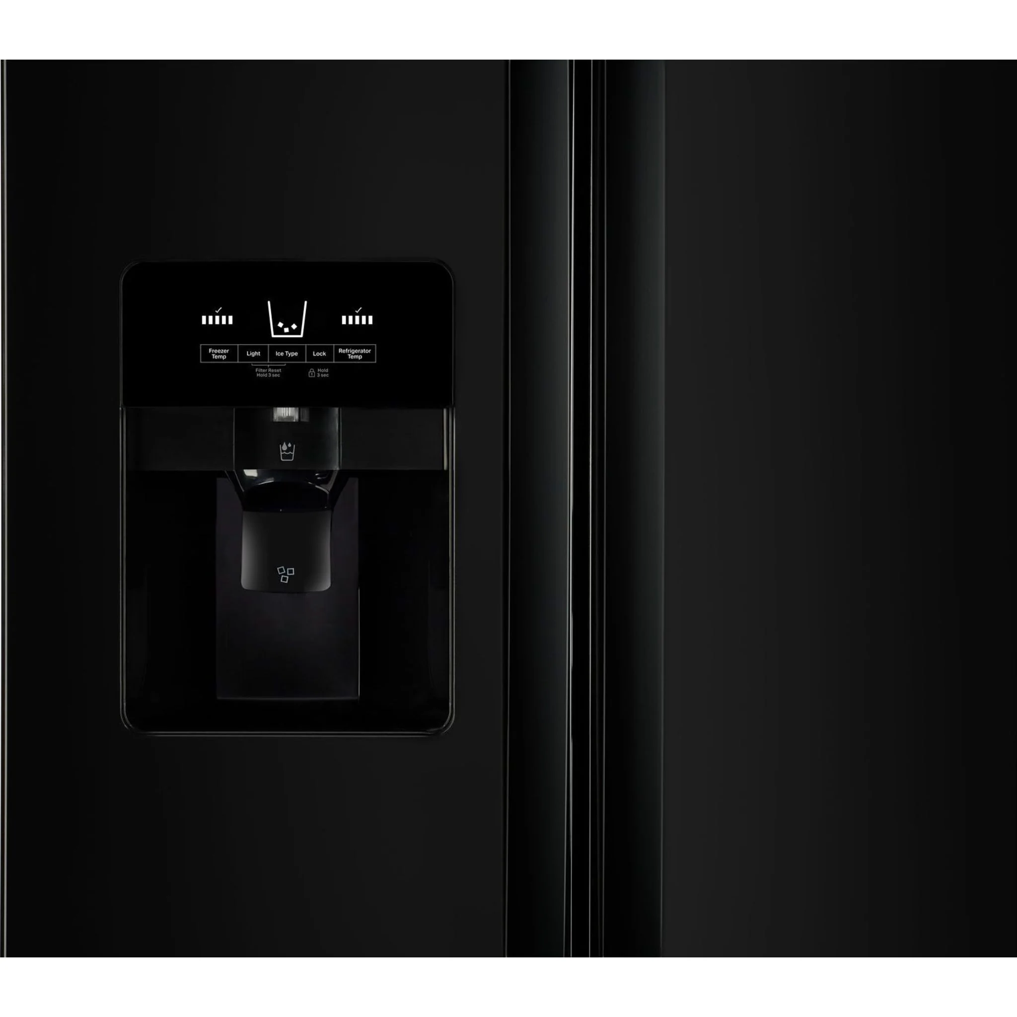 Whirlpool 33-inch Wide Side-by-Side Refrigerator - 21 cu. ft. -Black (WRS321SDHB) - Image 21