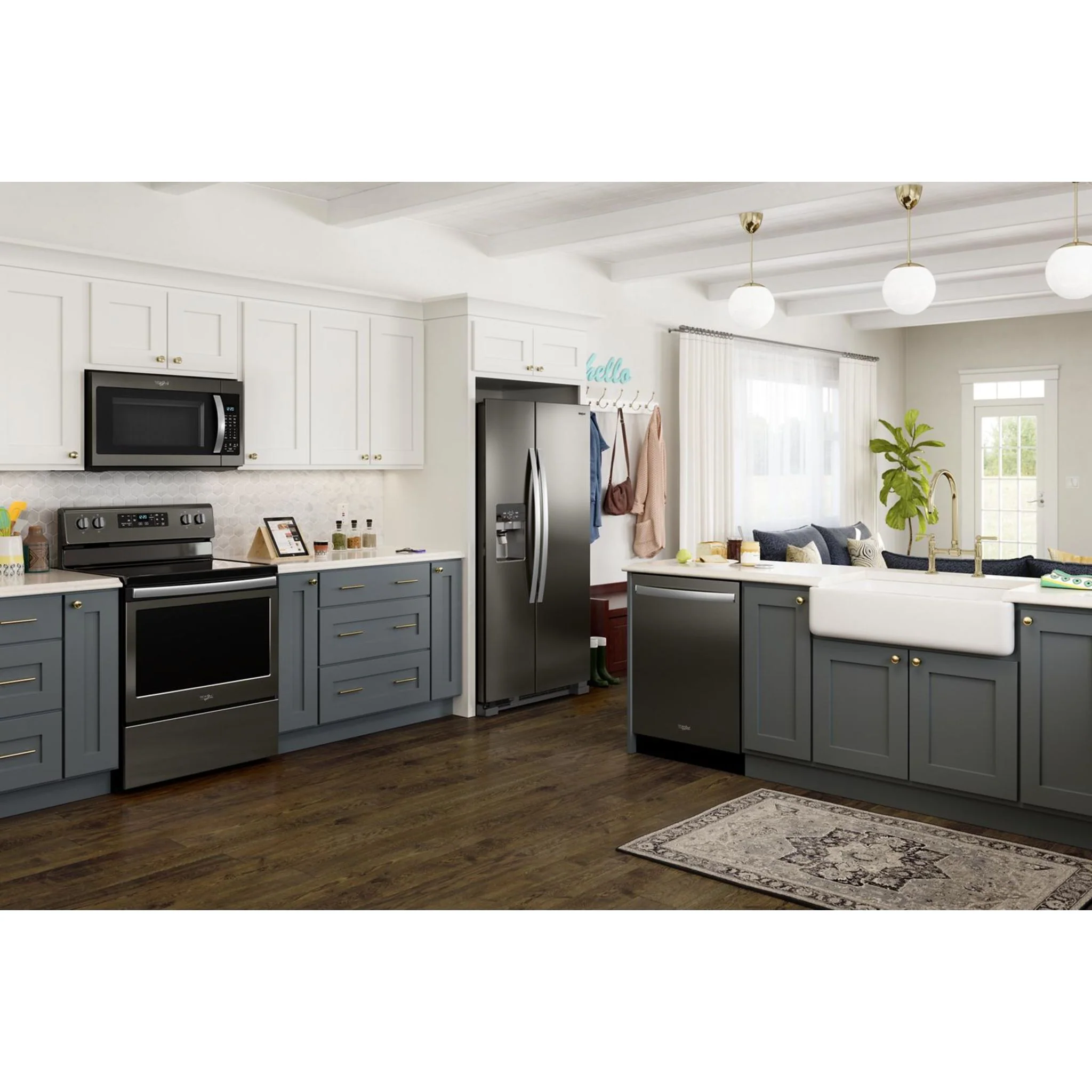 Whirlpool 33-inch Wide Side-by-Side Refrigerator - 21 cu. ft. -Black Stainless (WRS321SDHV) - Image 18