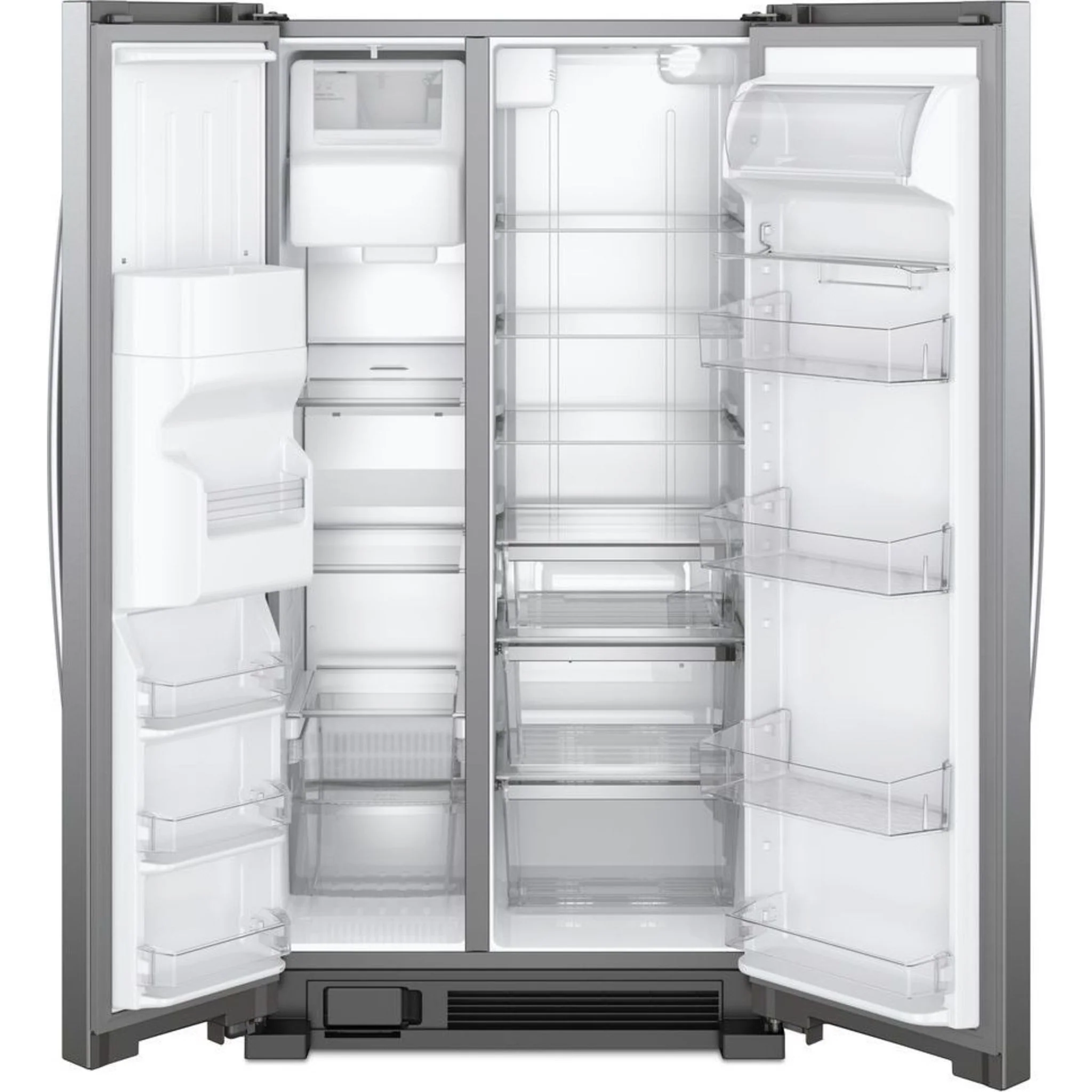 Whirlpool 33-inch Wide Side-by-Side Refrigerator - 21 cu. ft. -White (WRS321SDHW) - Image 7