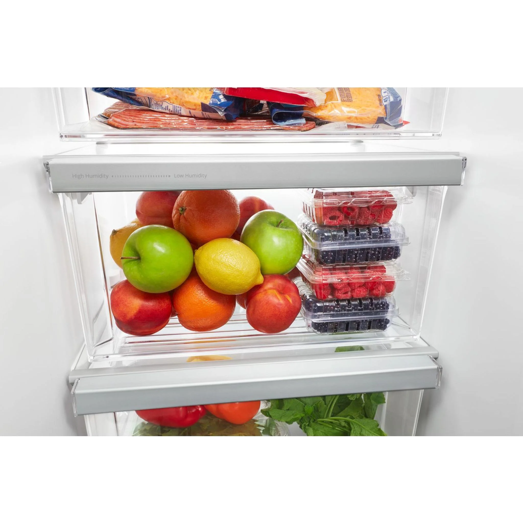 Whirlpool 36-inch Wide Side-by-Side Refrigerator - 25 cu. ft. -White (WRS325SDHW) - Image 10