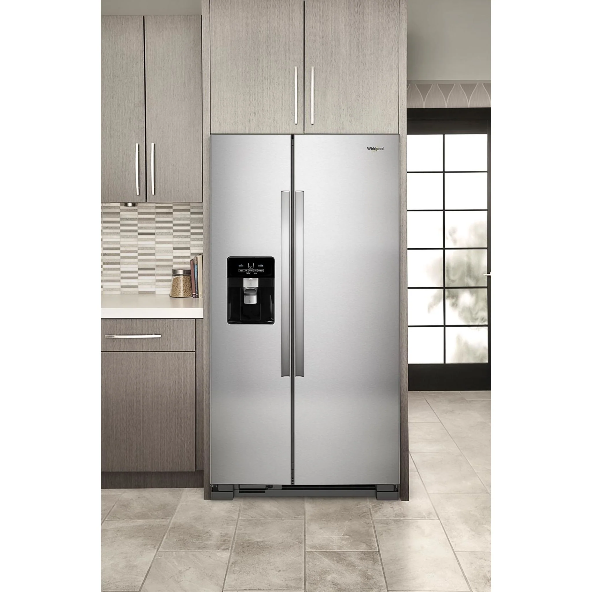 Whirlpool 36-inch Wide Side-by-Side Refrigerator - 25 cu. ft. -Fingerprint Resistant (WRS325SDHZ) - Image 12