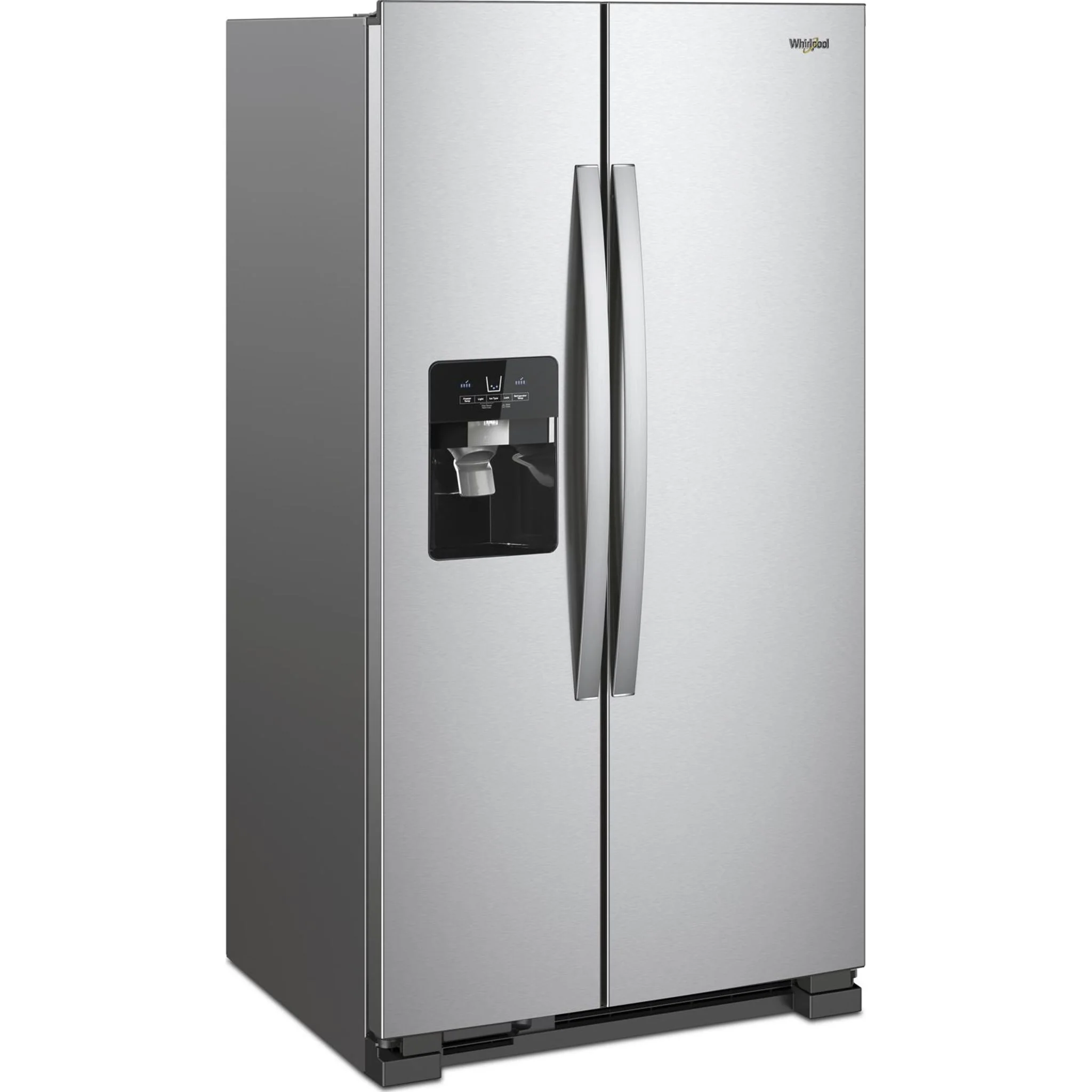 Whirlpool 33-inch Wide Side-by-Side Refrigerator - 21 cu. ft. -Monochromatic Stainless Steel (WRS331SDHM) - Image 40