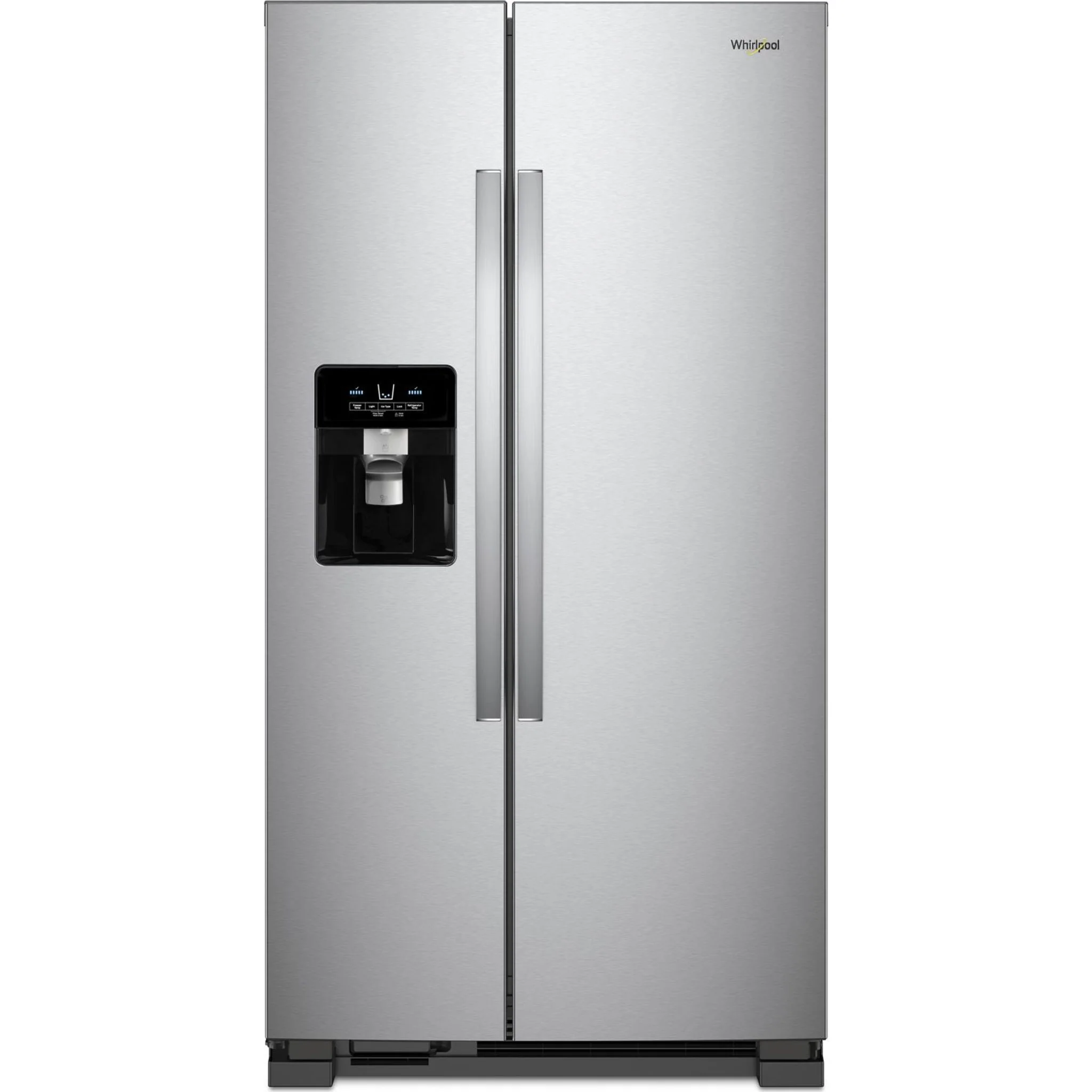 Whirlpool 33-inch Wide Side-by-Side Refrigerator - 21 cu. ft. -Monochromatic Stainless Steel (WRS331SDHM) - Image 42