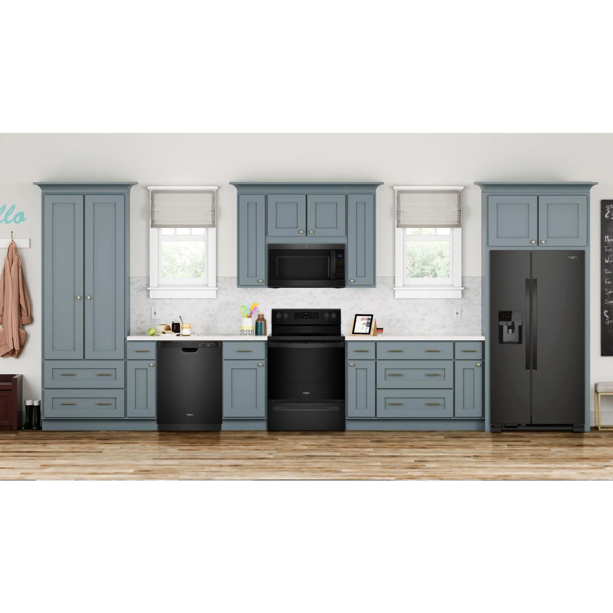 Whirlpool 36-inch Wide Side-by-Side Refrigerator - 25 cu. ft. -Black (WRS335SDHB) - Image 14
