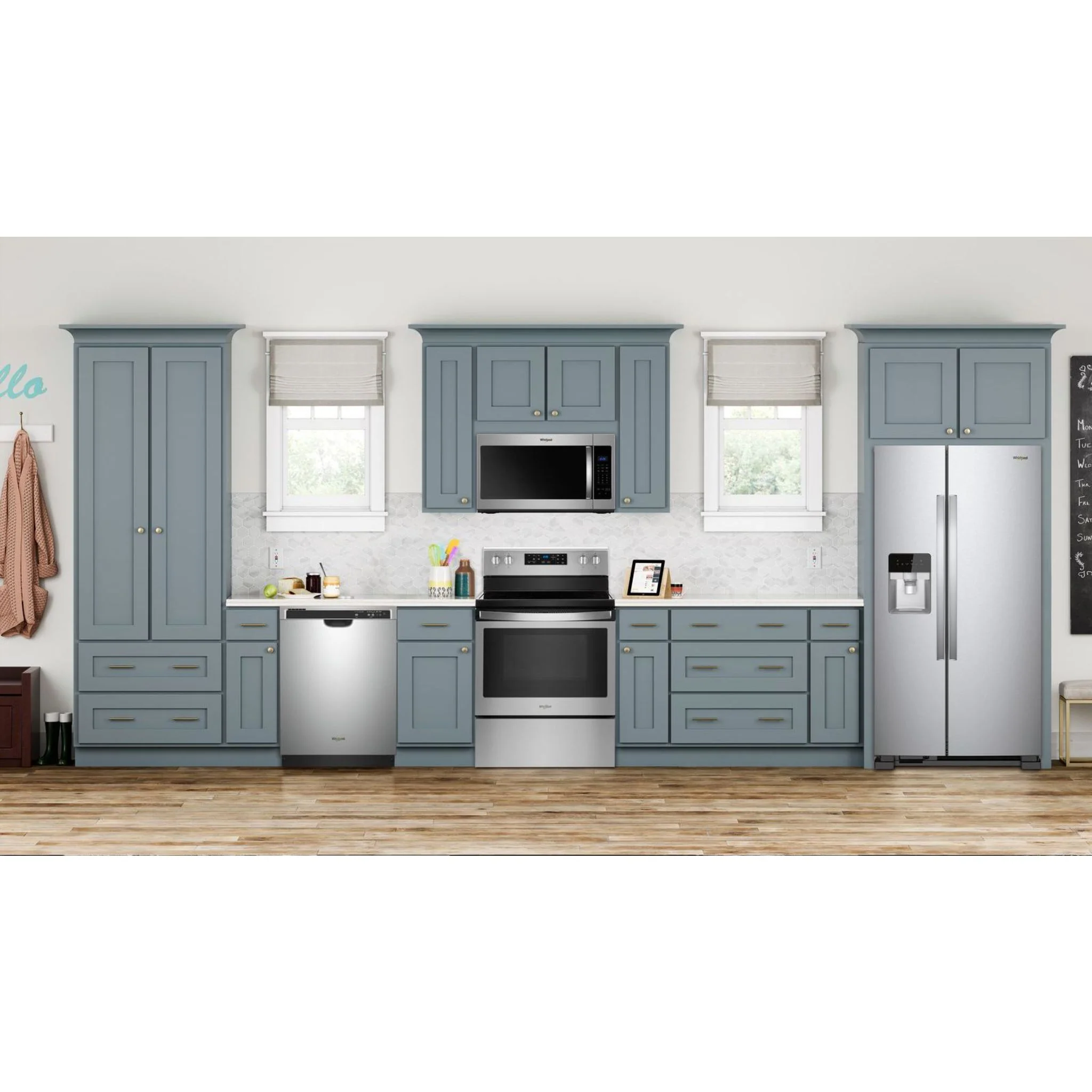 Whirlpool 36-inch Wide Side-by-Side Refrigerator - 25 cu. ft. -Monochromatic Stainless Steel (WRS335SDHM) - Image 27