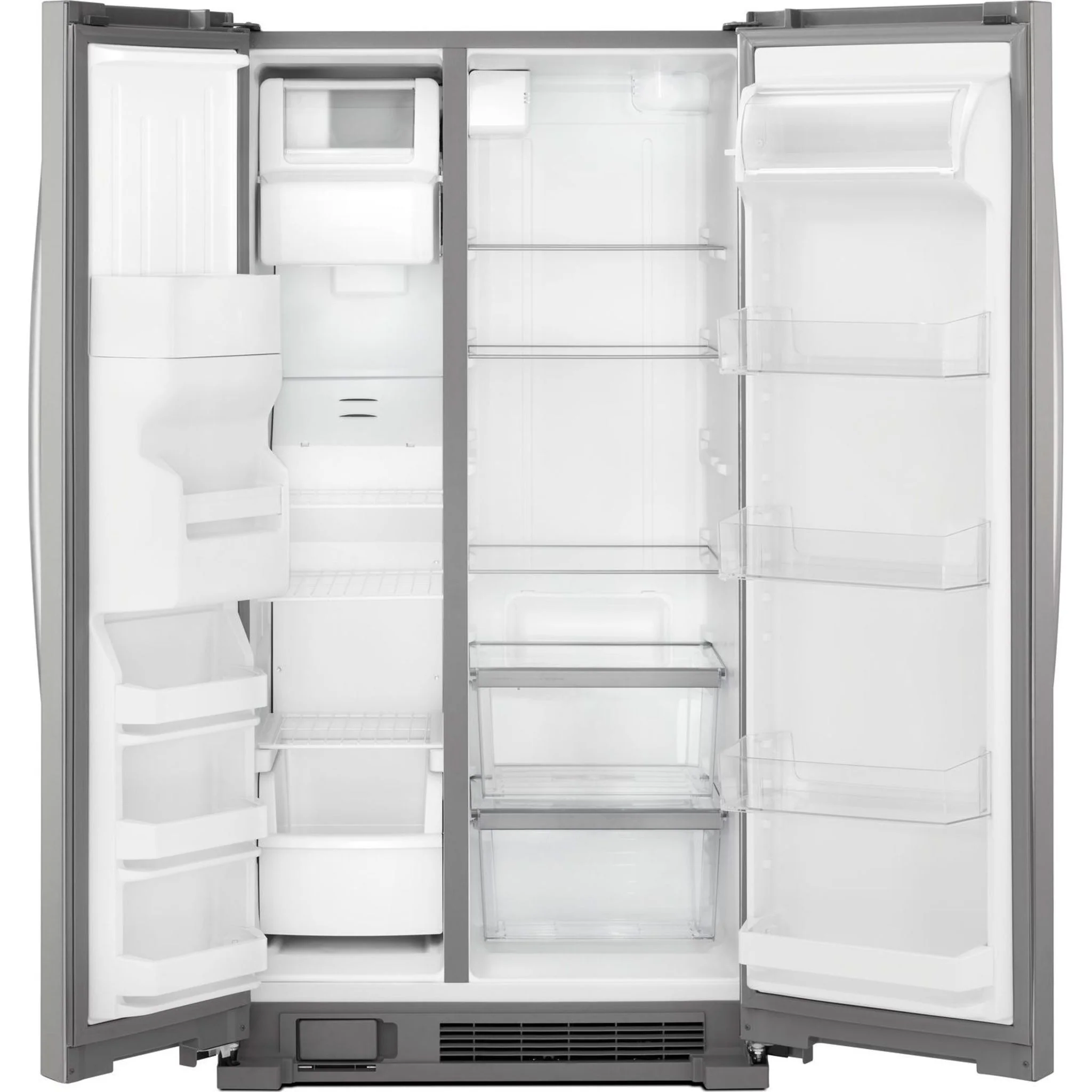 Whirlpool 36-inch Wide Side-by-Side Refrigerator - 25 cu. ft. -Monochromatic Stainless Steel (WRS335SDHM) - Image 28