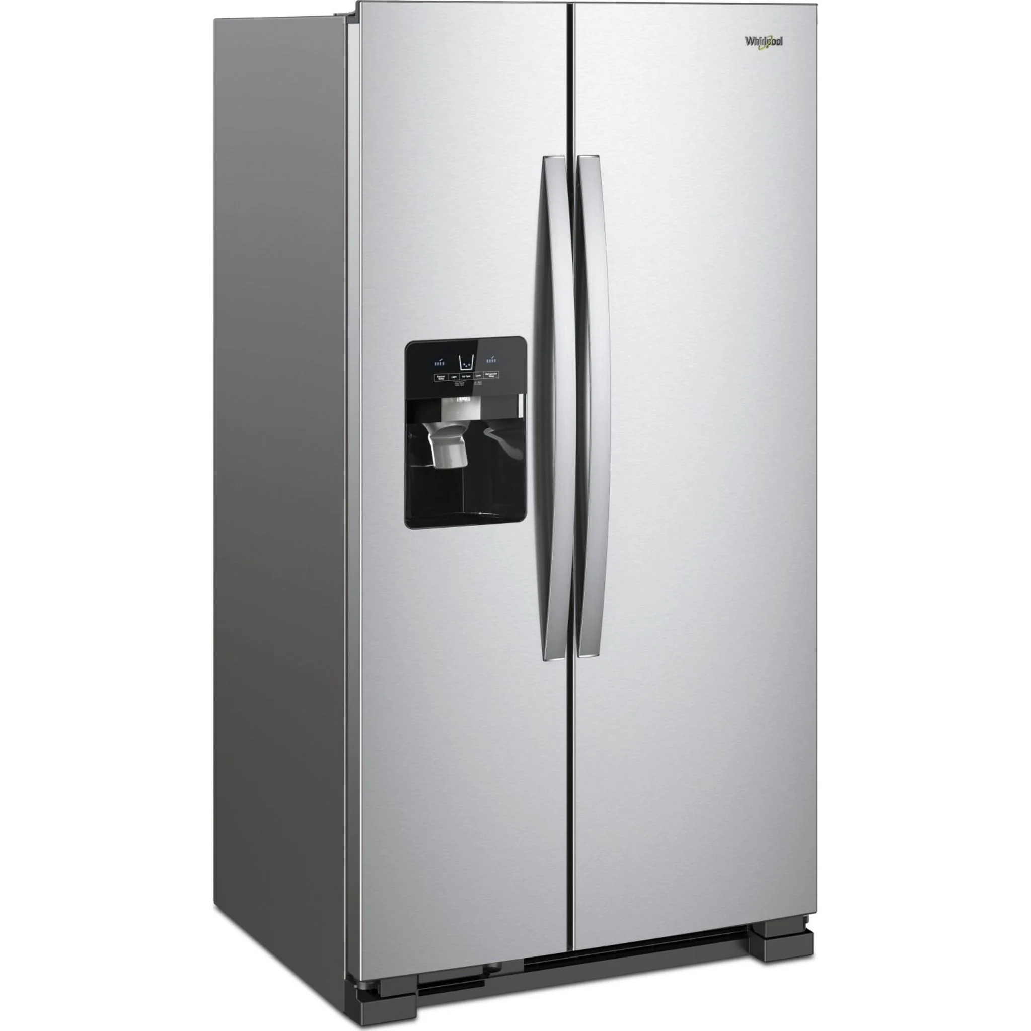 Whirlpool 36-inch Wide Side-by-Side Refrigerator - 25 cu. ft. -Monochromatic Stainless Steel (WRS335SDHM) - Image 3