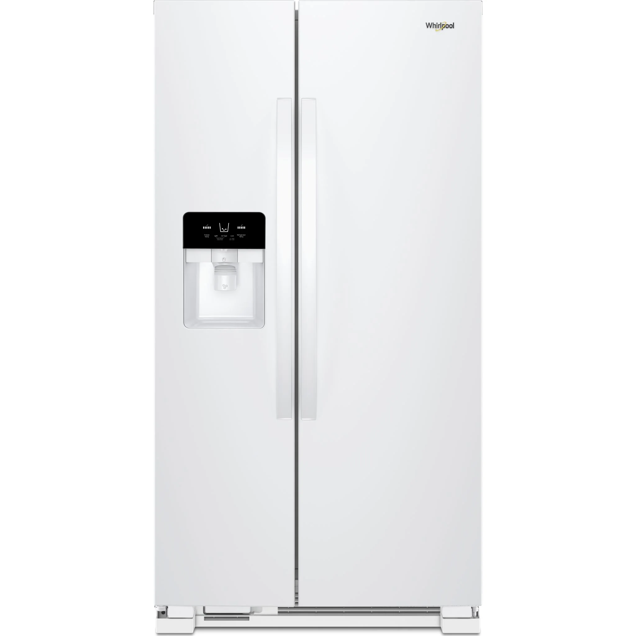 Whirlpool 36-inch Wide Side-by-Side Refrigerator - 25 cu. ft. -White (WRS335SDHW) - Image 25