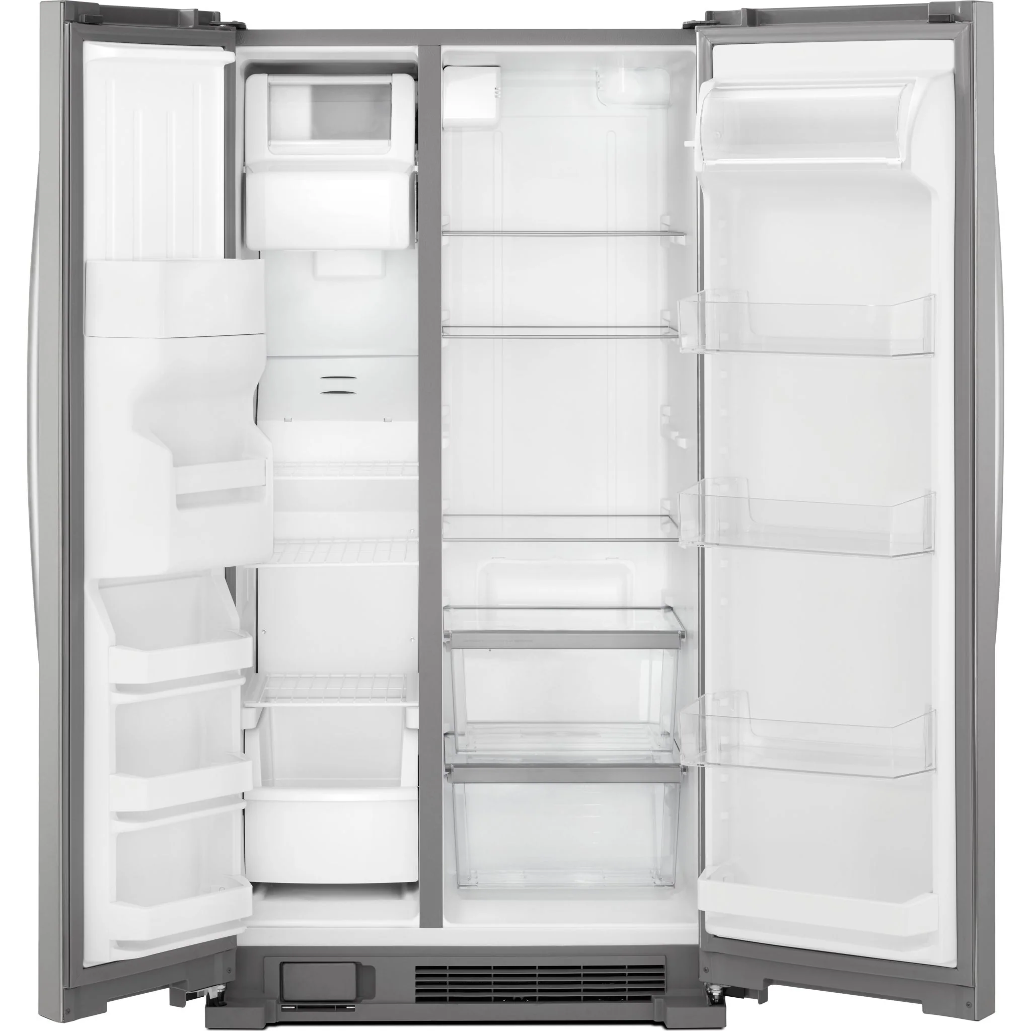 Whirlpool 36-inch Wide Side-by-Side Refrigerator - 25 cu. ft. -White (WRS335SDHW) - Image 9