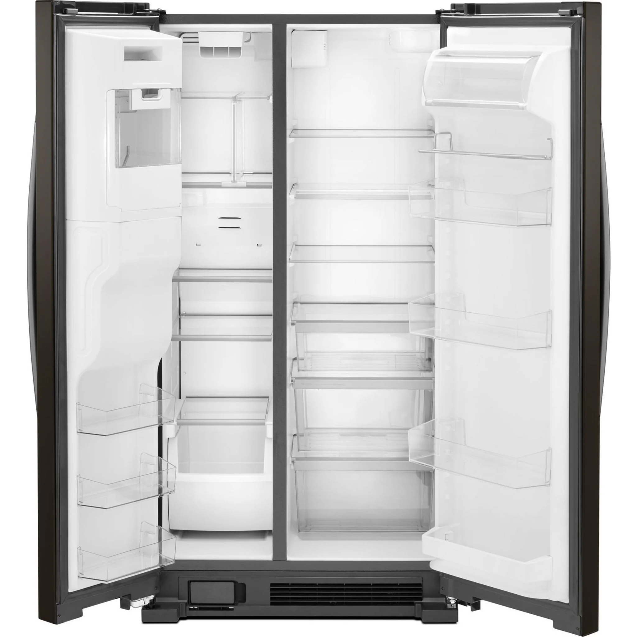 Whirlpool 36-inch Wide Side-by-Side Refrigerator - 25 cu. ft. -Black Stainless (WRS555SIHV) - Image 20