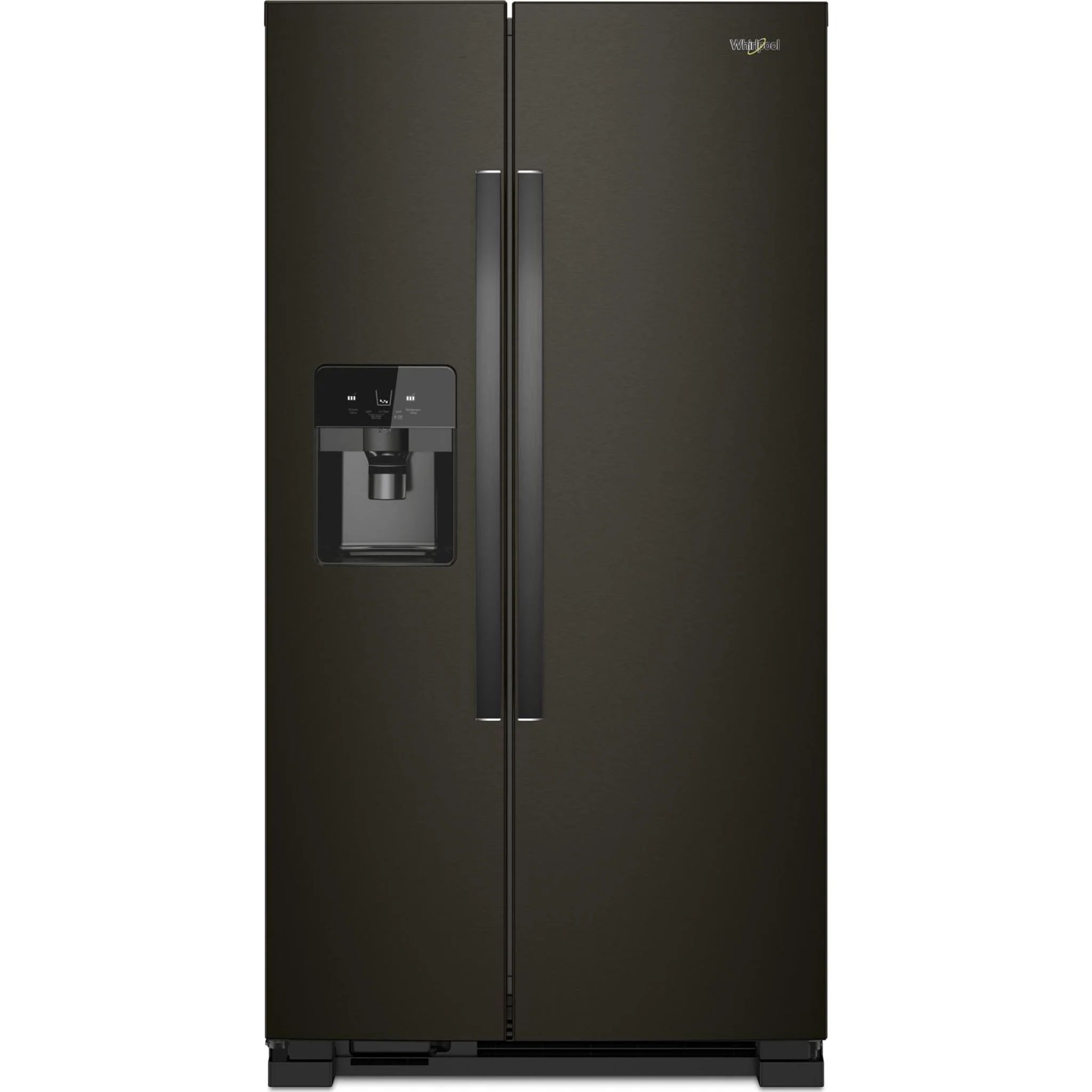 Whirlpool 36-inch Wide Side-by-Side Refrigerator - 25 cu. ft. -Black Stainless (WRS555SIHV) - Image 9