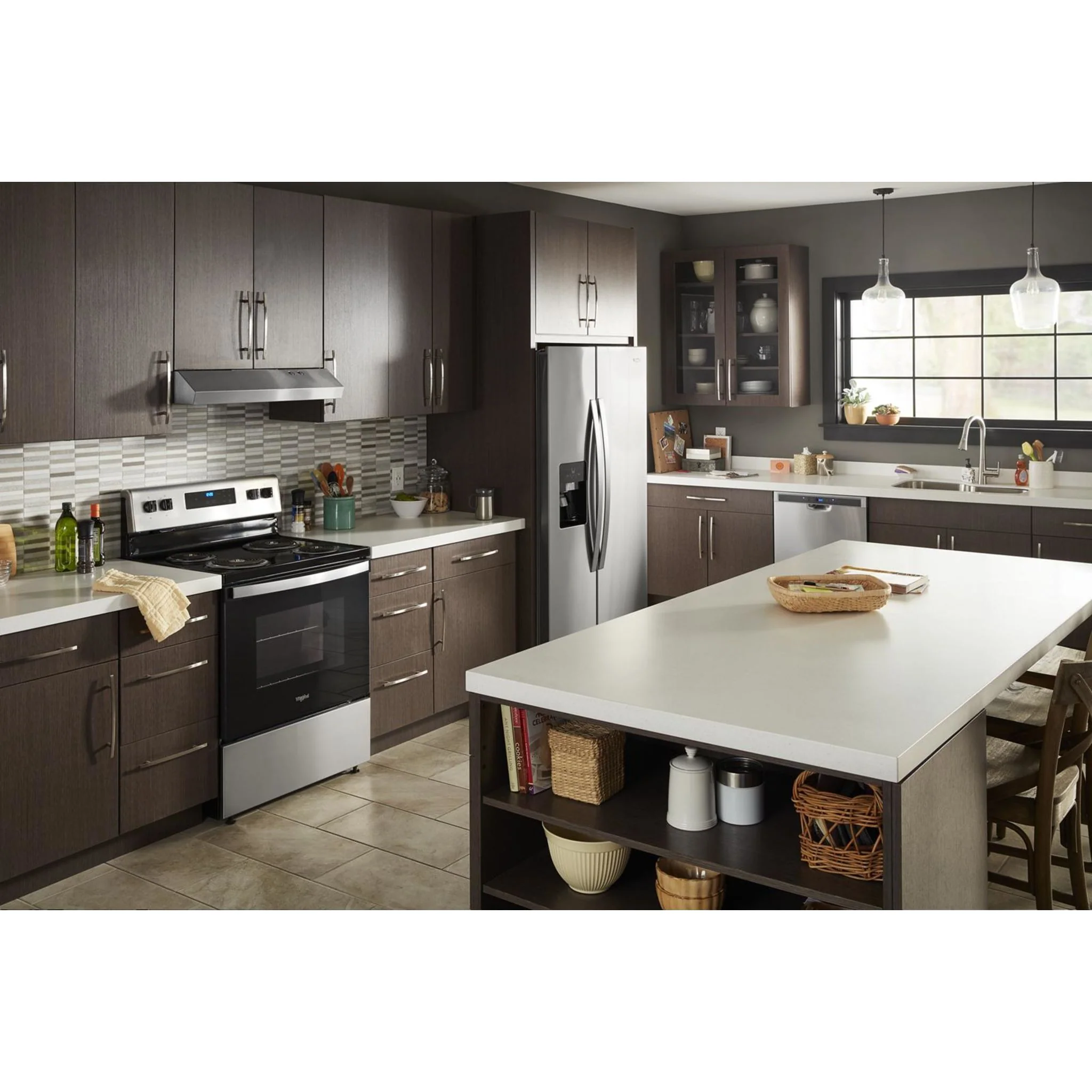 Whirlpool 36-inch Wide Side-by-Side Refrigerator - 25 cu. ft. -Fingerprint Resistant (WRS555SIHZ) - Image 41