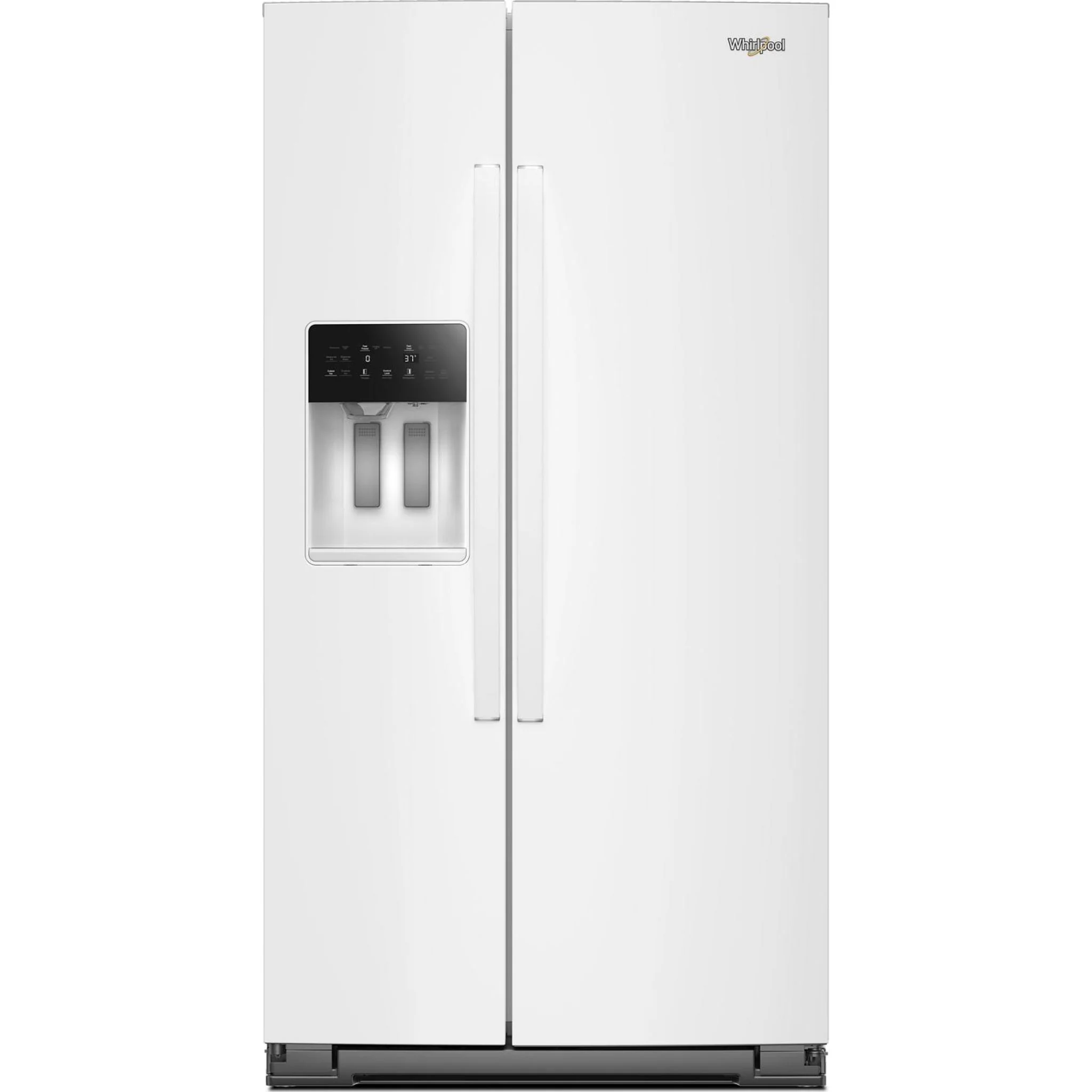 Whirlpool 36-inch Counter Depth Side-by-Side Refrigerator with TruCoolSystem -White (WRSC5536RW)