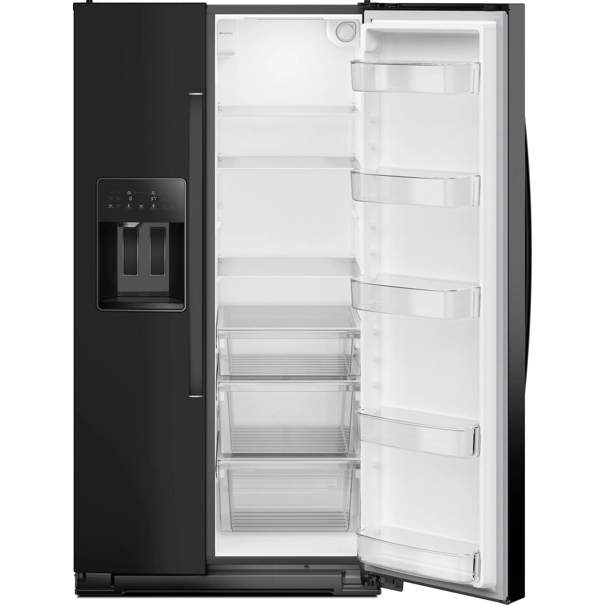 Whirlpool 36-inch Full Depth Side-by-Side Refrigerator with TruCoolSystem -Black (WRSF5536RB) - Image 11
