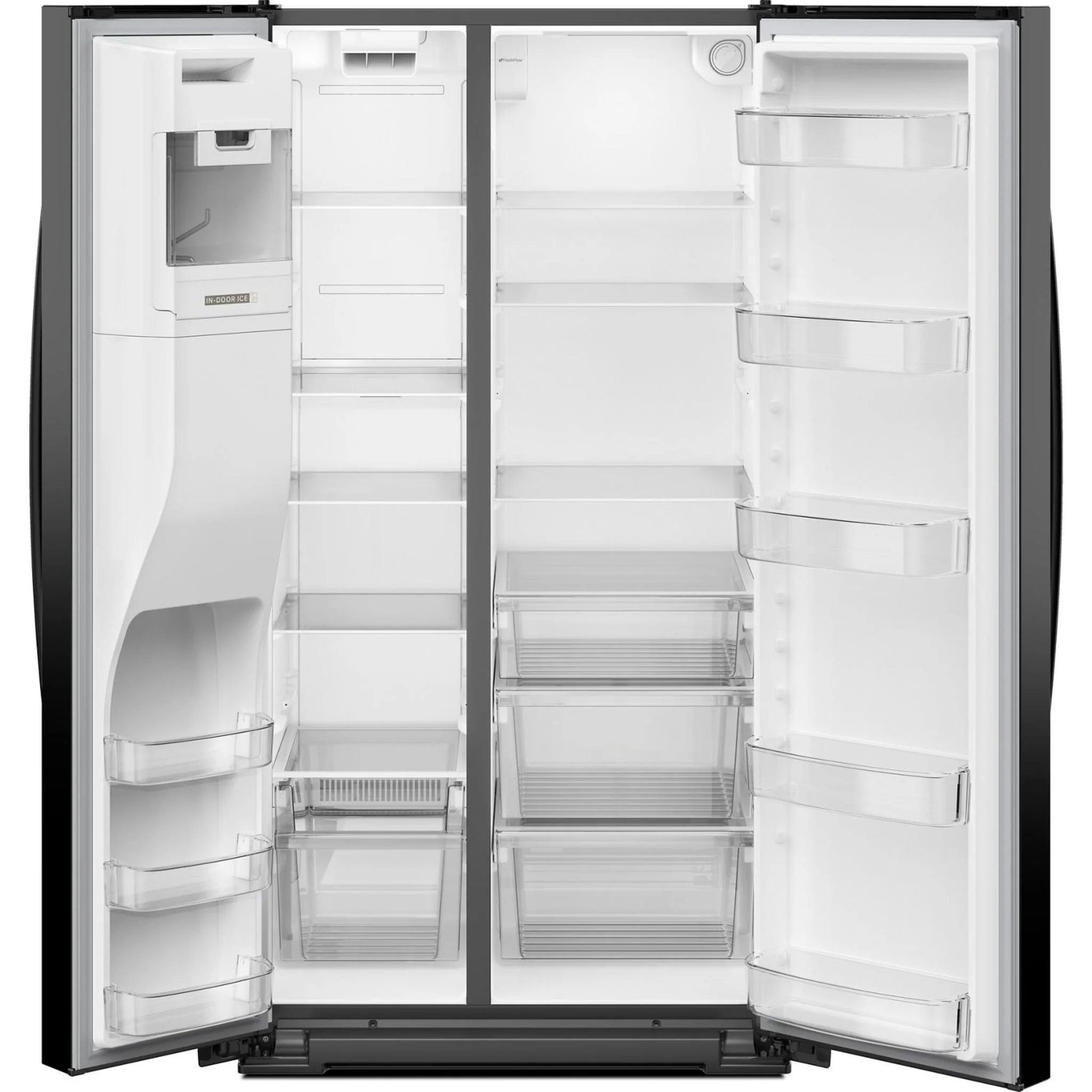 Whirlpool 36-inch Full Depth Side-by-Side Refrigerator with TruCoolSystem -Black (WRSF5536RB) - Image 15