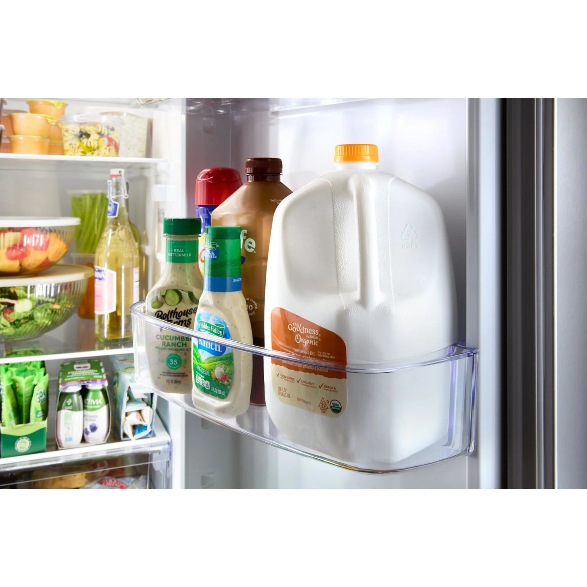 Whirlpool 36-inch Full Depth Side-by-Side Refrigerator with TruCoolSystem -Black (WRSF5536RB) - Image 8