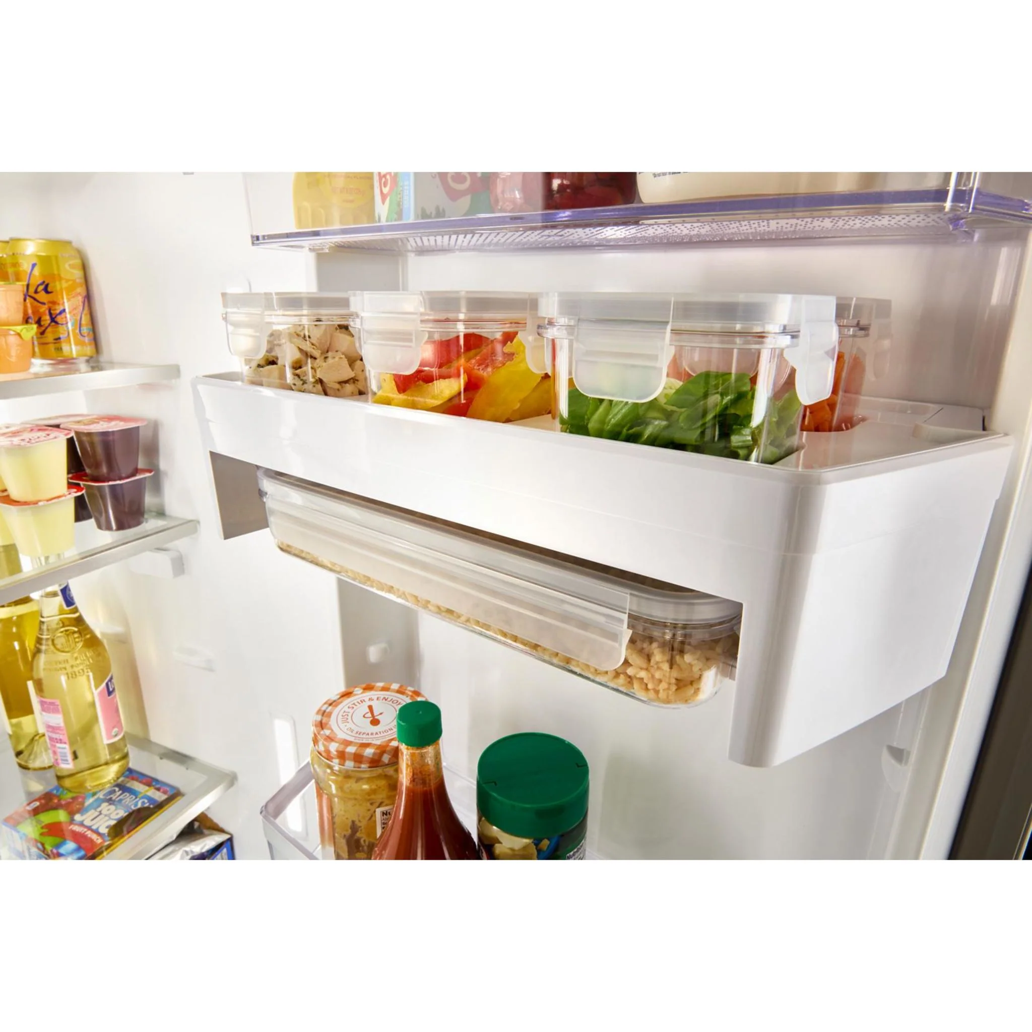 Whirlpool 36-inch Full Depth Side-by-Side Refrigerator with TruCoolSystem -White (WRSF5536RW) - Image 10