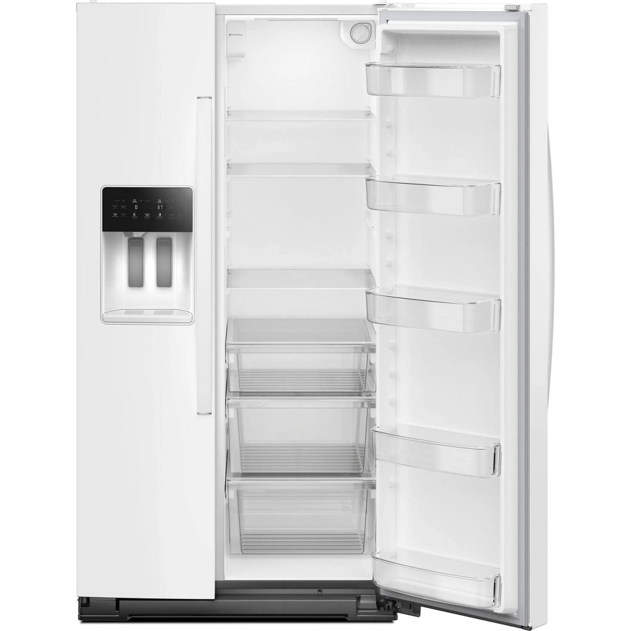 Whirlpool 36-inch Full Depth Side-by-Side Refrigerator with TruCoolSystem -White (WRSF5536RW) - Image 6