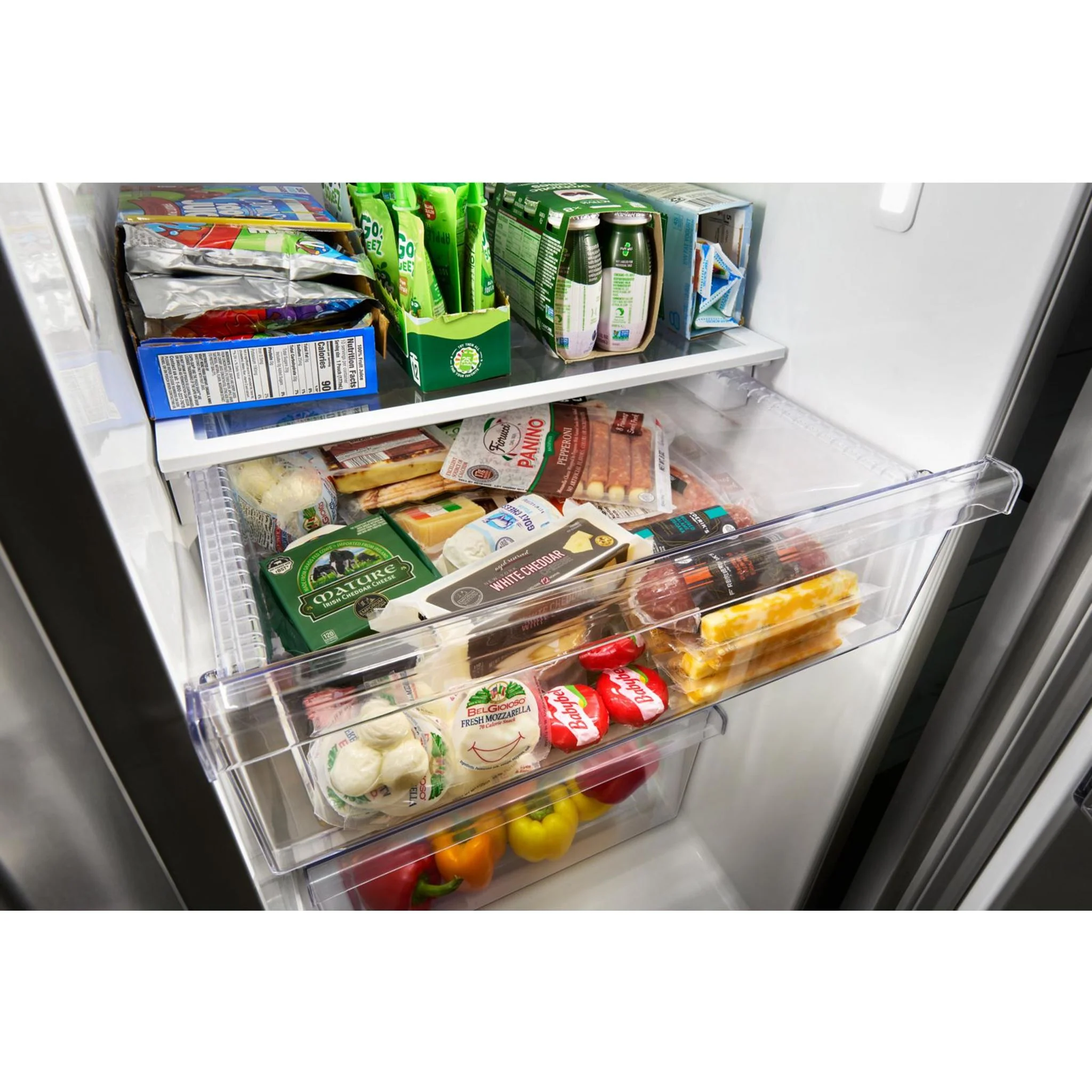 Whirlpool 36-inch Full Depth Side-by-Side Refrigerator with TruCoolSystem -Fingerprint Resistant Stainless Steel (WRSF5536RZ) - Image 22