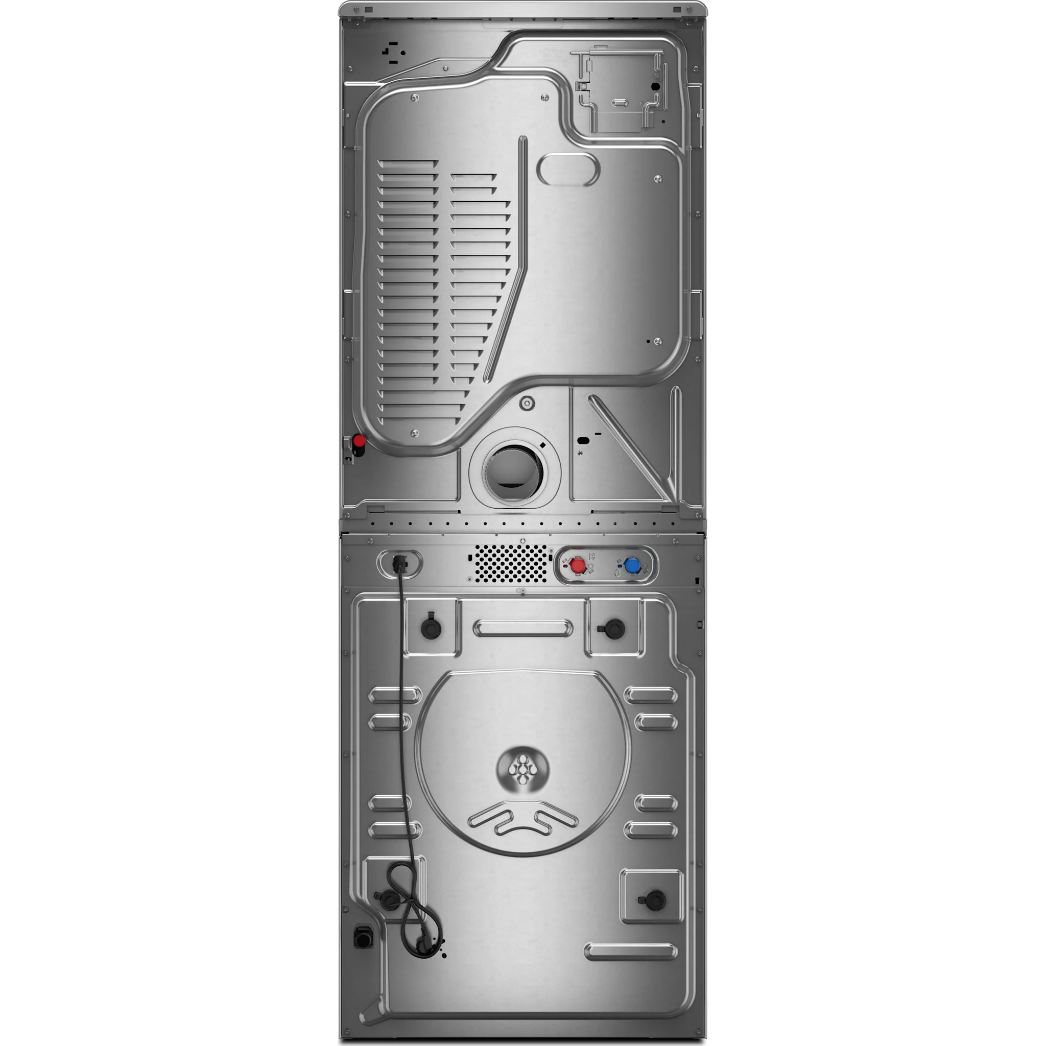 Whirlpool Smart ENERGY STAR Front Load Laundry Tower, 5.2 cu. ft. Washer & 7.4 cu. ft. Gas Dryer - Radiant Silver (WGF5727TR) - Image 6