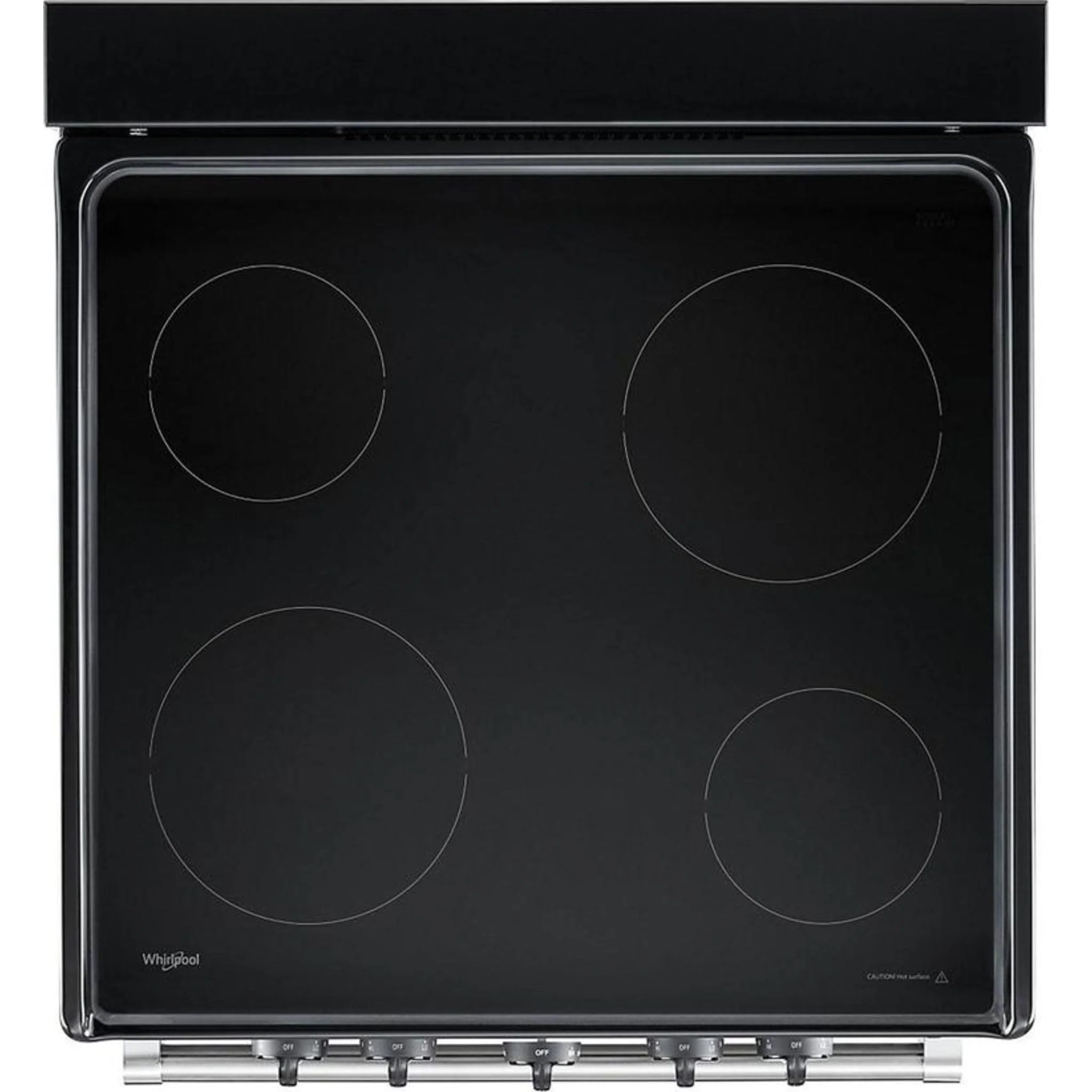 Whirlpool 24-inch Freestanding Electric Range with Upswept SpillGuardCooktop -Stainless Steel (YWFE50M4HS) - Image 4