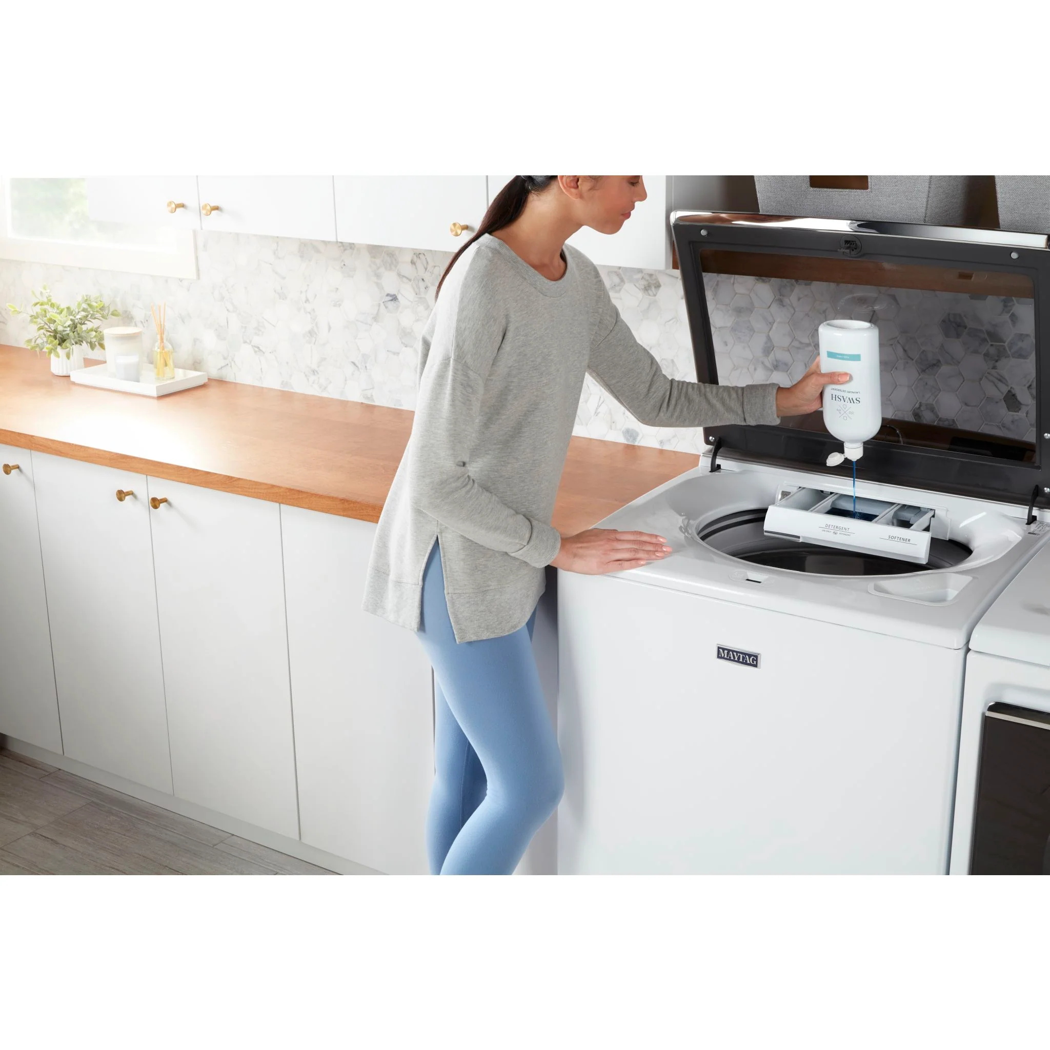 Whirlpool Swash Free & Clear Laundry Detergent - (SWHLDLFF2B) - Image 6