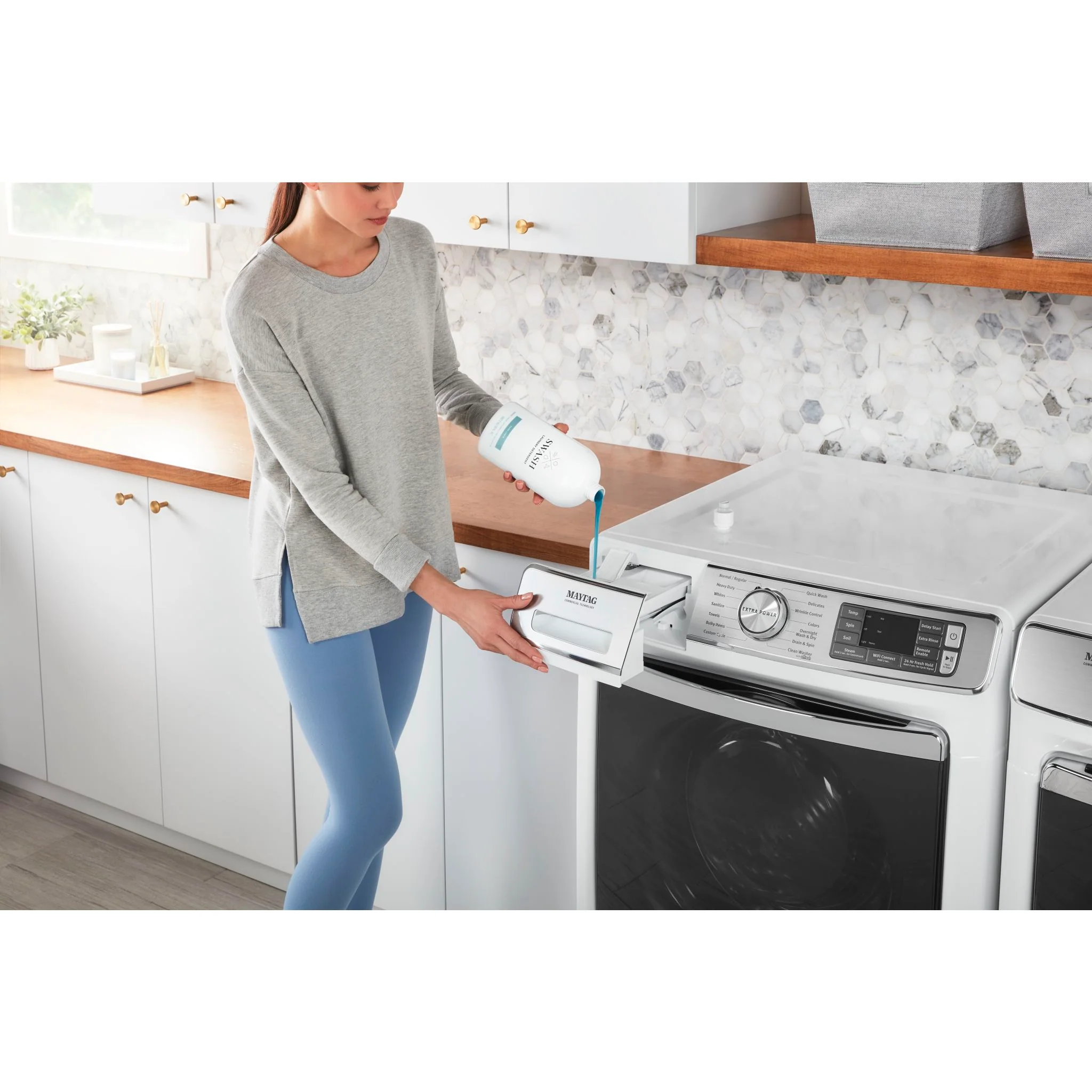 Whirlpool Swash Free & Clear Laundry Detergent - (SWHLDLFF2B) - Image 7