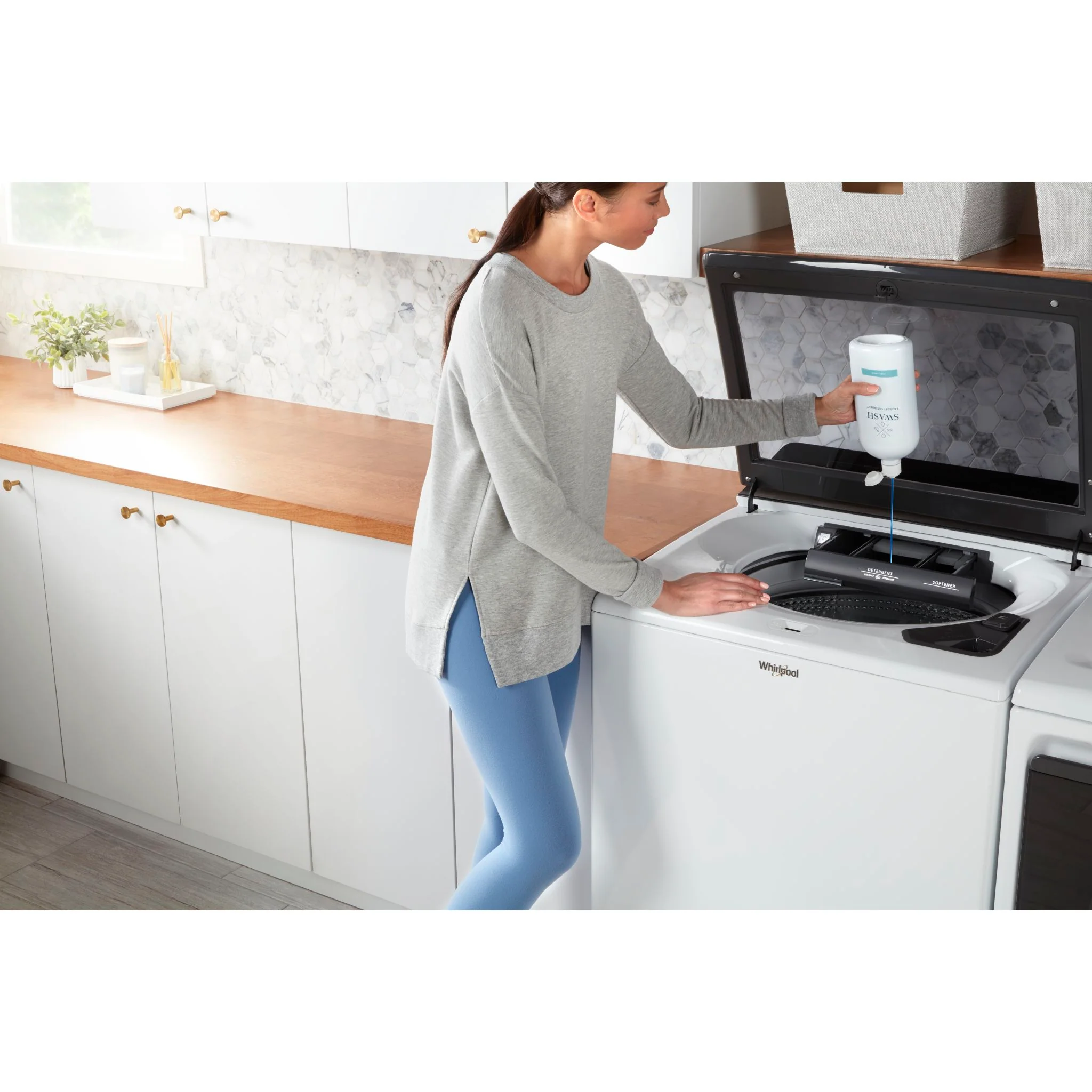 Whirlpool Swash Free & Clear Laundry Detergent - (SWHLDLFF2B) - Image 9